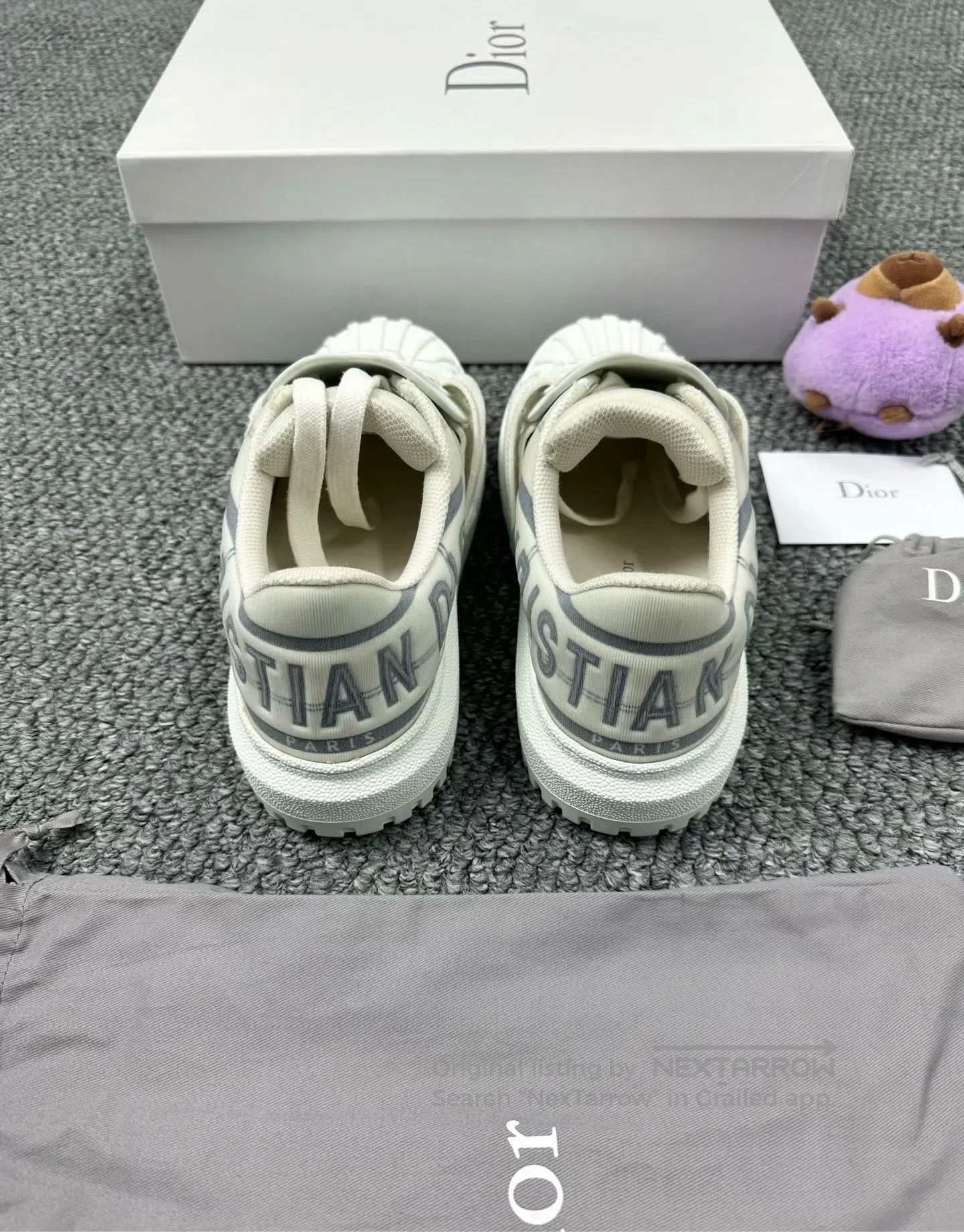 Dior Dior White Magic Tape Shell Head Casual Shoes| Size US 5.5 / IT 35.5 - 4 Thumbnail