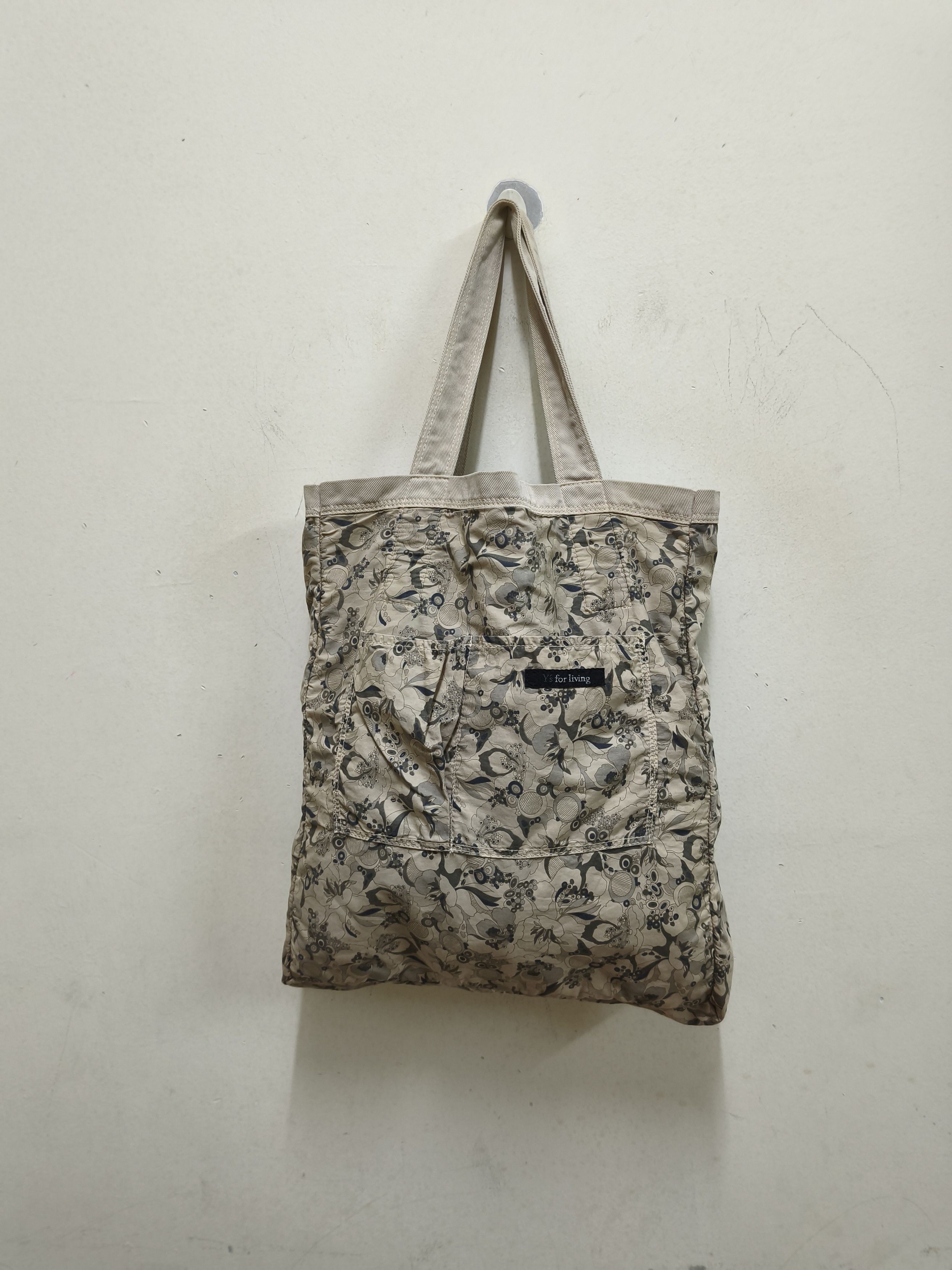 Yohji Yamamoto Yohji Yamamoto Y's for living canvas tote bag Size ONE SIZE - 1 Thumbnail