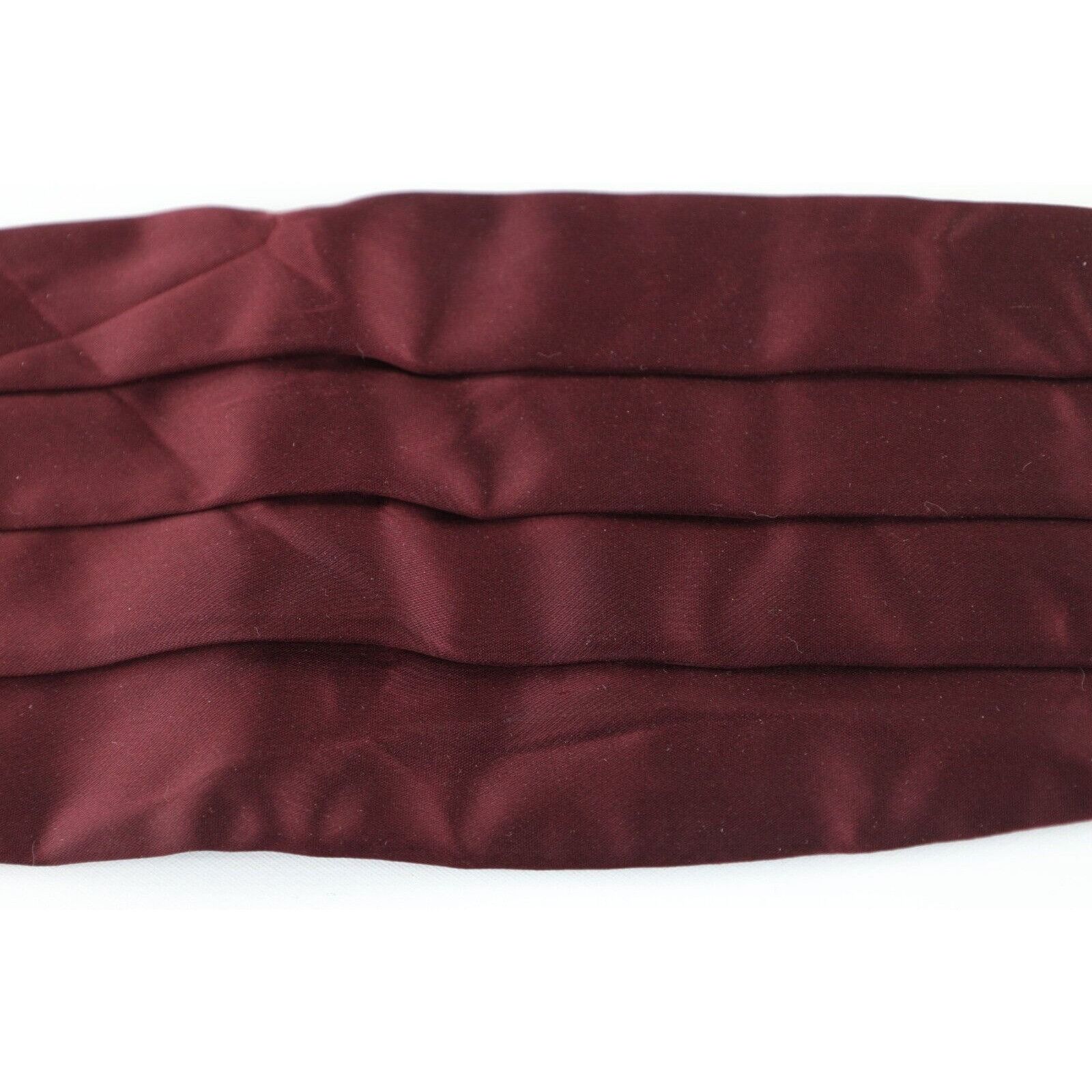 Vintage 1920s Roaring 20s Silk Tuxedo Cummerbund Red