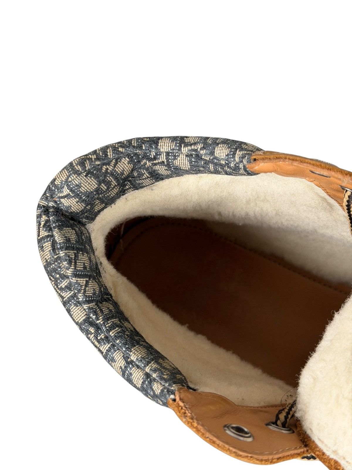 Dior Christian Dior Explorer Wheat Oblique Logo Ankle Boots Size US 11 / EU 44 - 9 Thumbnail