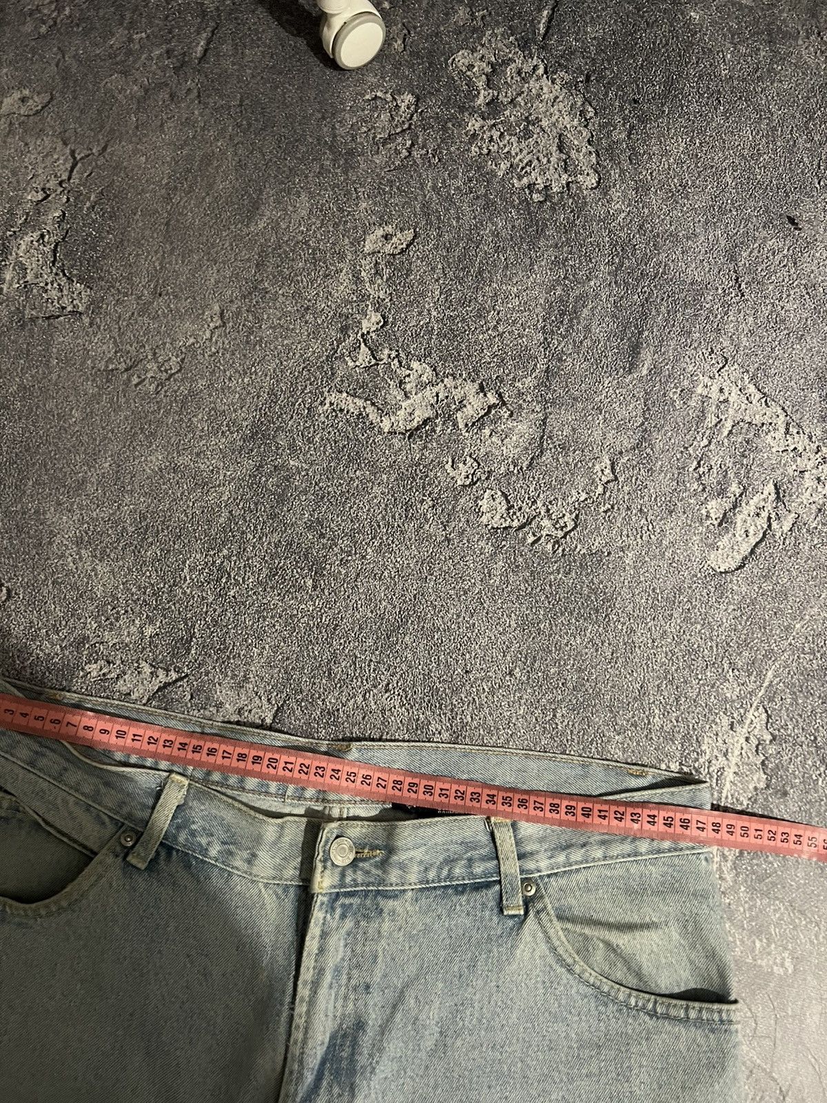 Vintage Vintage Baggy Wide Leg Archive Jean — Avant Garde Fashion Size US 37 - 10 Thumbnail