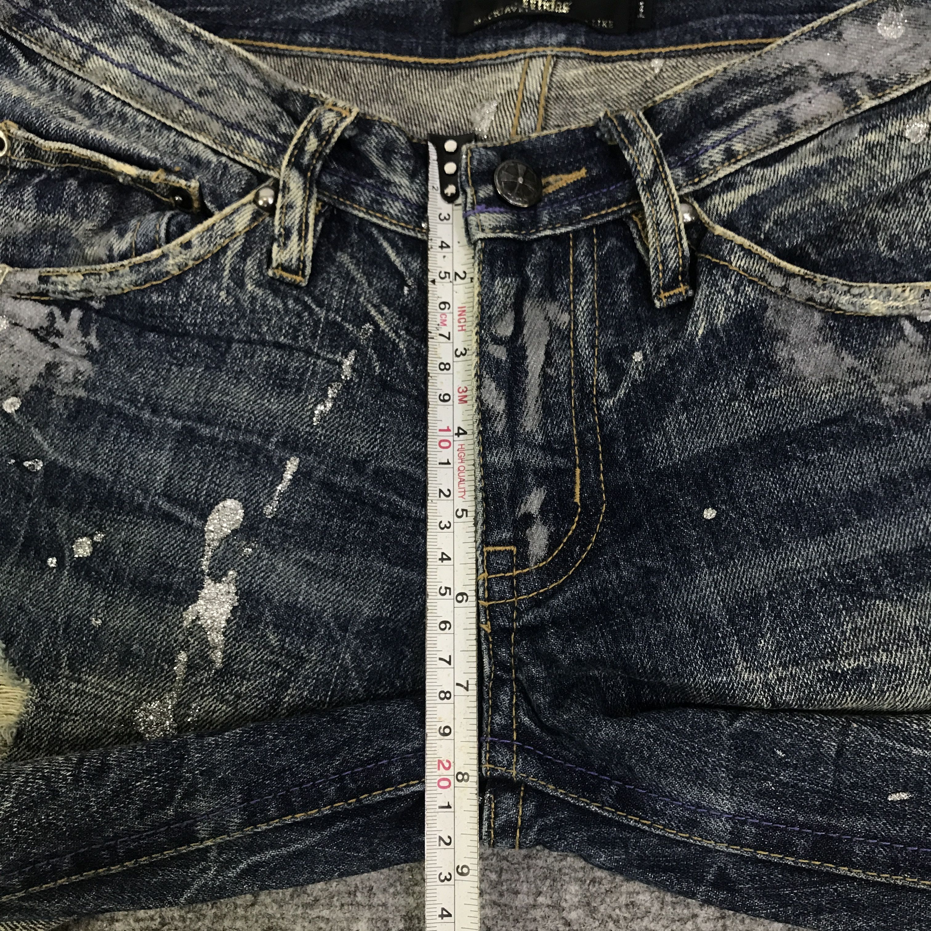 Japanese Brand Flared Midas explosion distressed Bootcut pants K130B18 Size US 29 - 8 Thumbnail