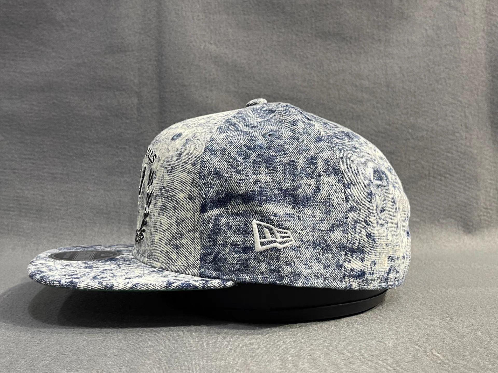 New Era New Era San Antonio Spurs Flat Brim Cap Q5 Size ONE SIZE - 3 Thumbnail