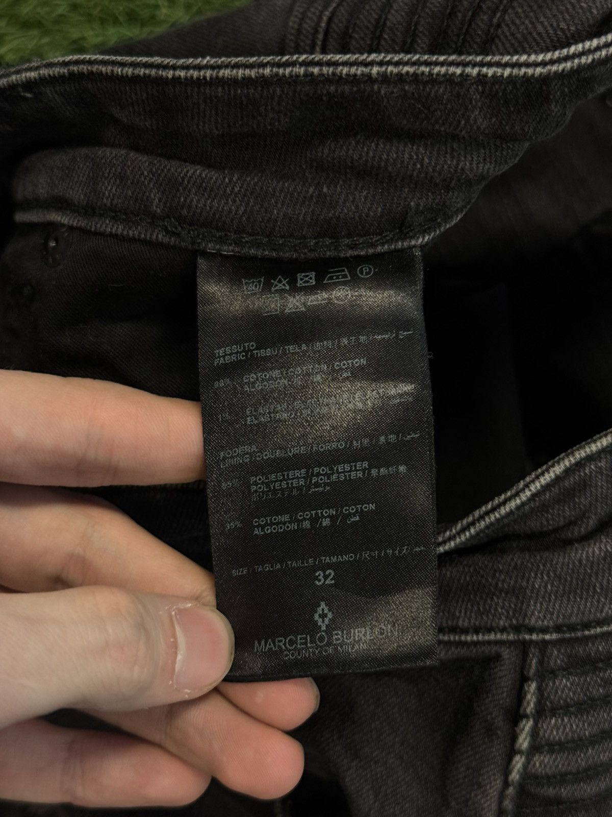 Marcelo Burlon Marcelo Burlon Black Jeans Size 32 Good Condition Size US 32 / EU 48 - 9 Thumbnail