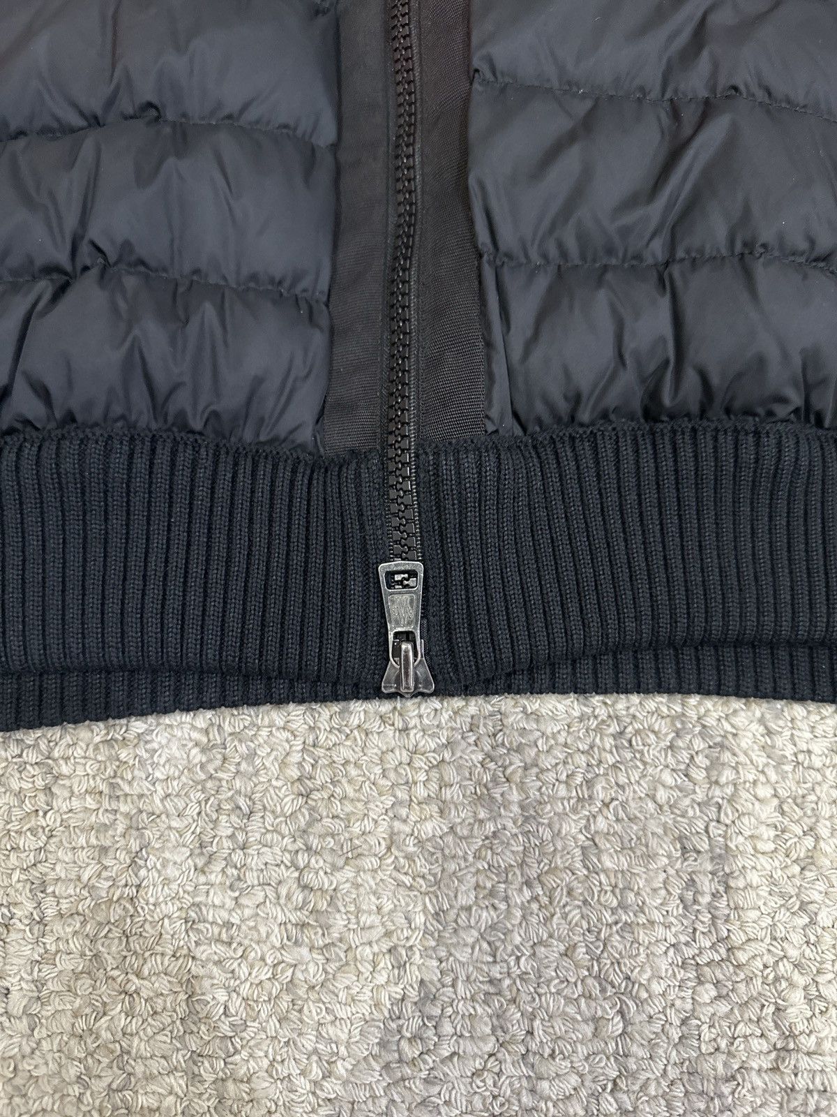 Moncler Moncler Wool Blend Tricot Down Jacket Size US XXL / EU 58 / 5 - 5 Thumbnail