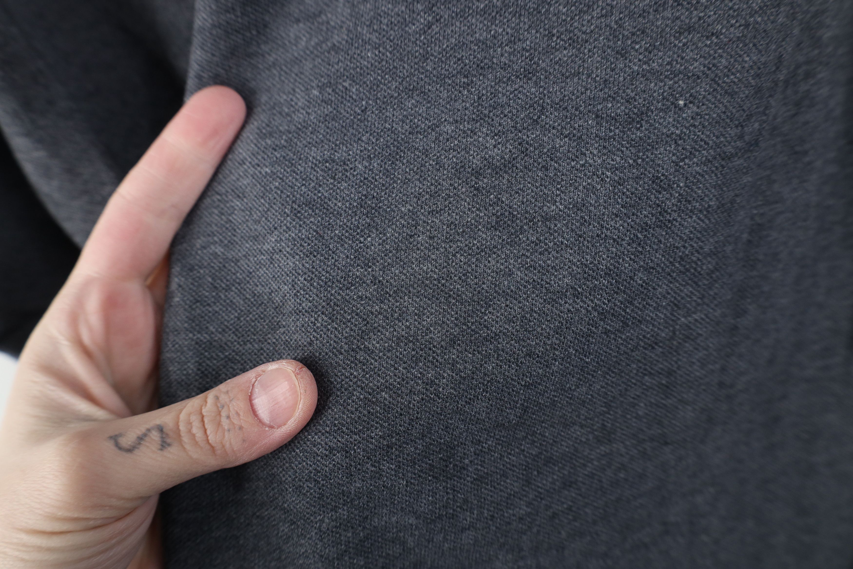 Lands' End Vintage 90s Lands End Long Sleeve Rugby Polo Gray Cotton Size US M / EU 48-50 / 2 - 10 Thumbnail