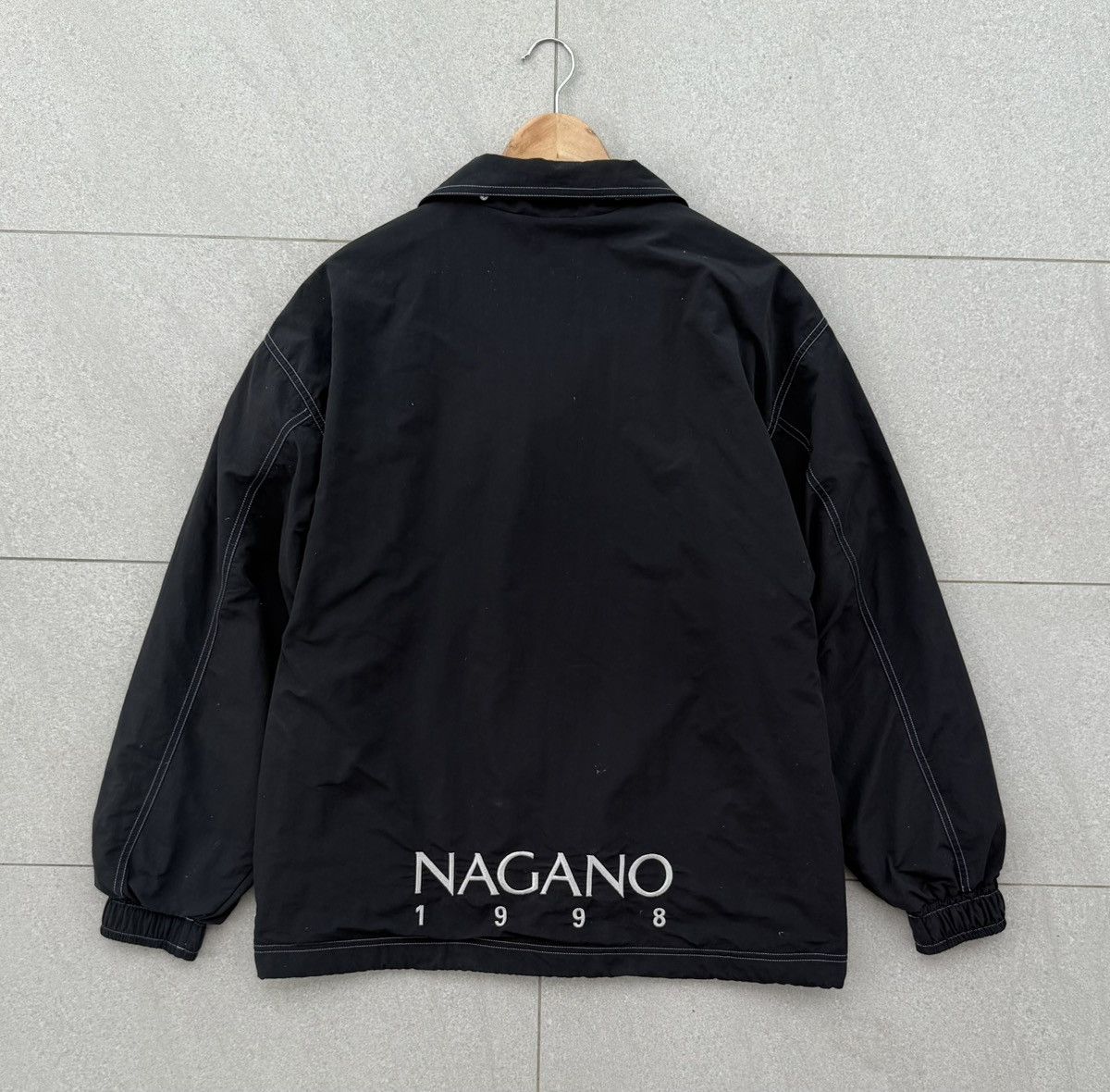 Vintage Vintage Nagano 1998 Olympic Team Jacket Mizuno Made In Japan Size US L / EU 52-54 / 3 - 5 Thumbnail