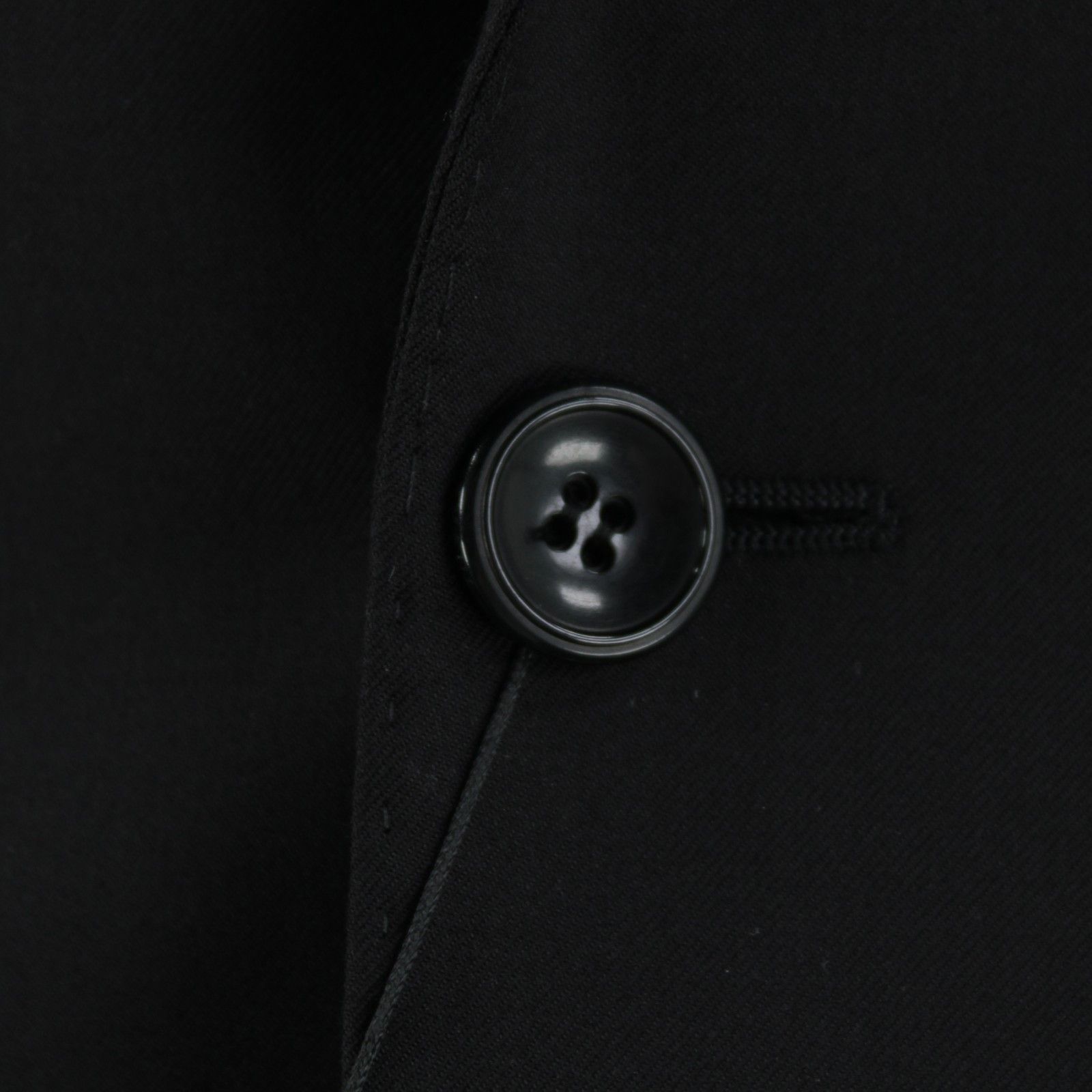 Giorgio Armani Giorgio Armani Suit Size US 42 Long in Black Size 42R - 2 Thumbnail