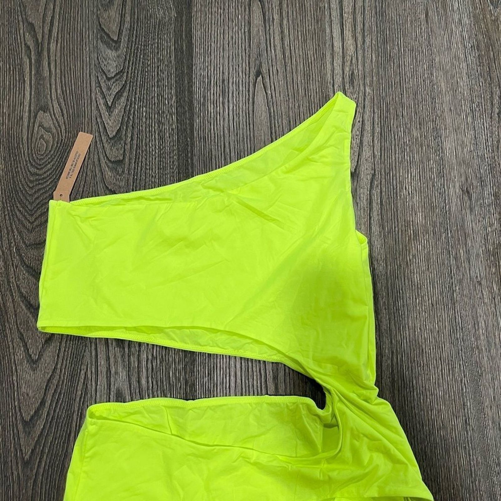 SKIMS NWT Skims Fits Everybody One Shoulder Cut Out Bodysuit 4X Size 4XL / US 24-26 - 8 Thumbnail