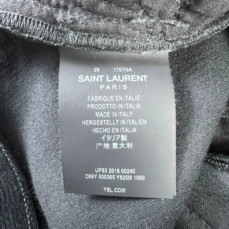 Yves Saint Laurent Saint Laurent18fwD17 Corduroy Skinny Jeans 2503-Nextarrow Size US 28 / EU 44 - 4 Thumbnail
