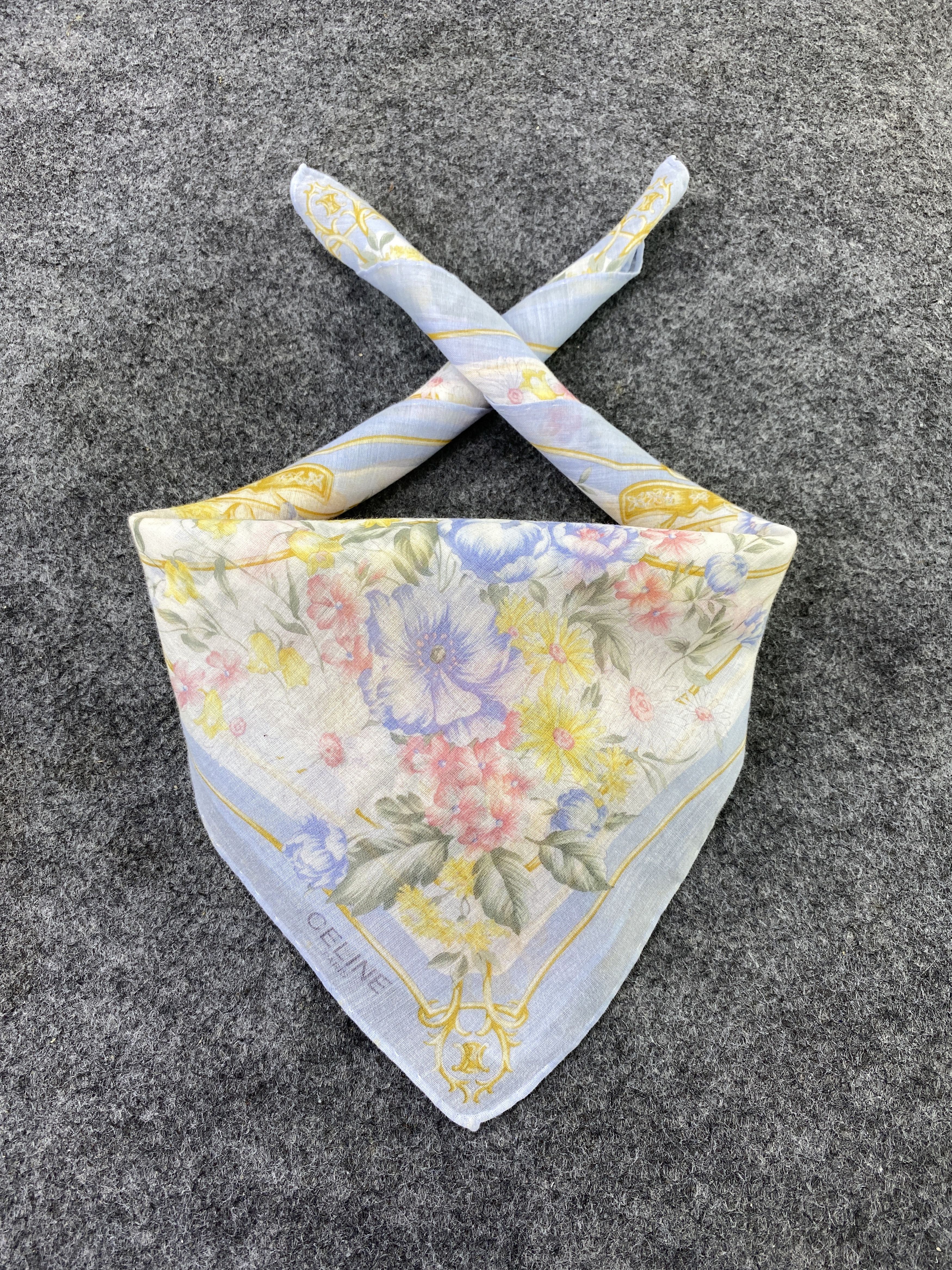 Celine Celine handkerchief bandana neckerchief-B306 Size ONE SIZE - 2 Thumbnail