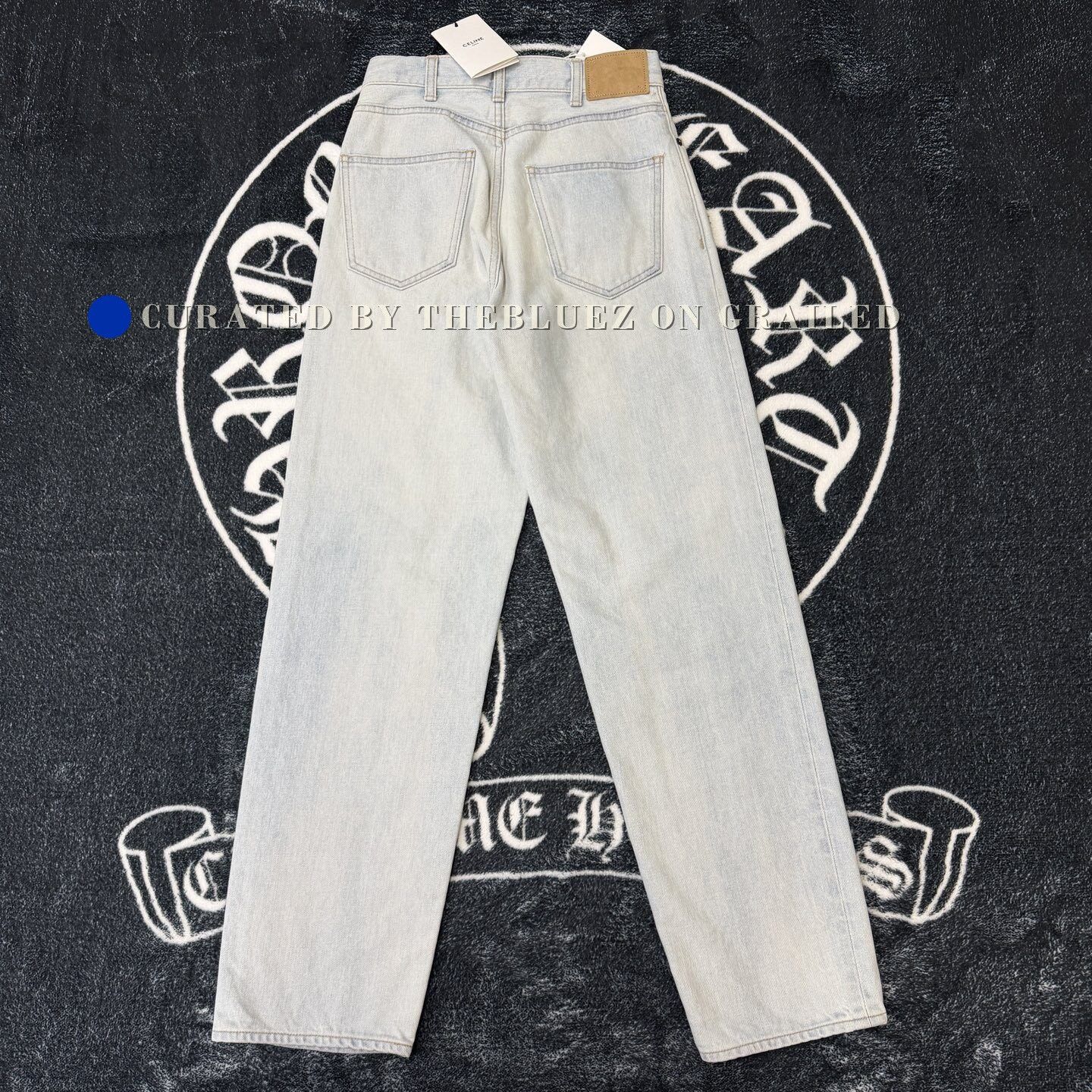 Celine Celine Straight-Leg Washed Jeans Size 26" / US 2 / IT 38 - 1 Thumbnail