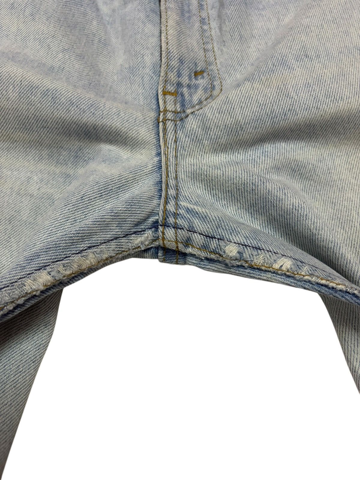 Levi's Vtg 90s Levis 505 Distressed Jeans Size US 30 / EU 46 - 6 Thumbnail