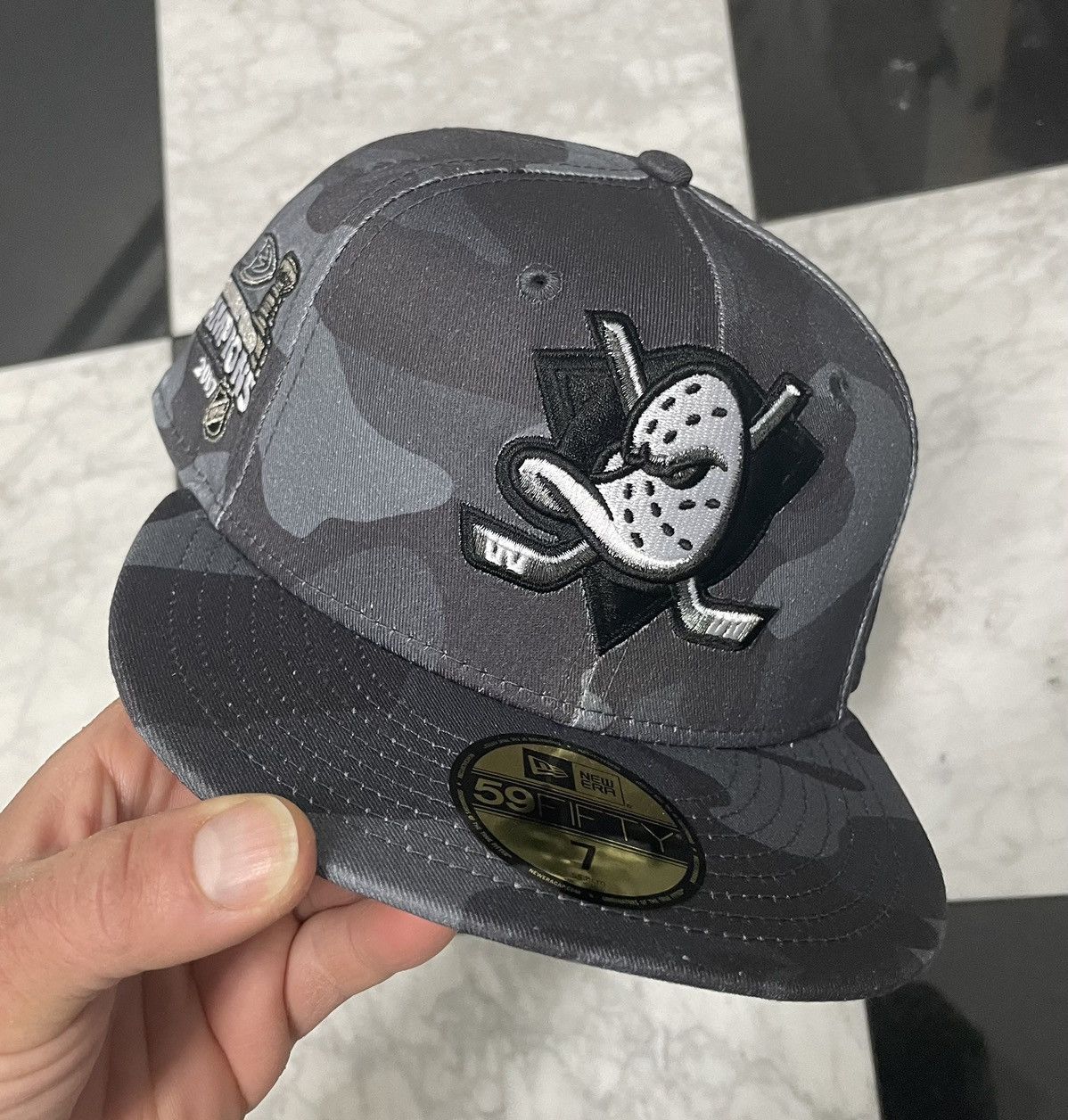 New Era Exclusive Anaheim Ducks fitted size 7 Size ONE SIZE - 1 Thumbnail