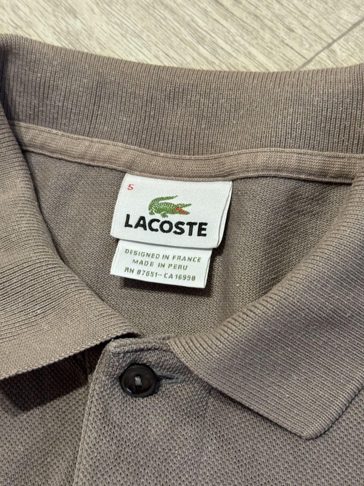 Lacoste 🔷Vintage Lacoste Old Money Polo 90s🔷 Size US L / EU 52-54 / 3 - 4 Thumbnail