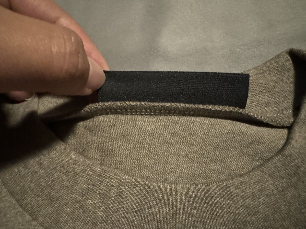 Essentials × Fear of God Essentials FOG Jersey Crewneck T-Shirt Heather Grey Size S Size US S / EU 44-46 / 1 - 7 Thumbnail