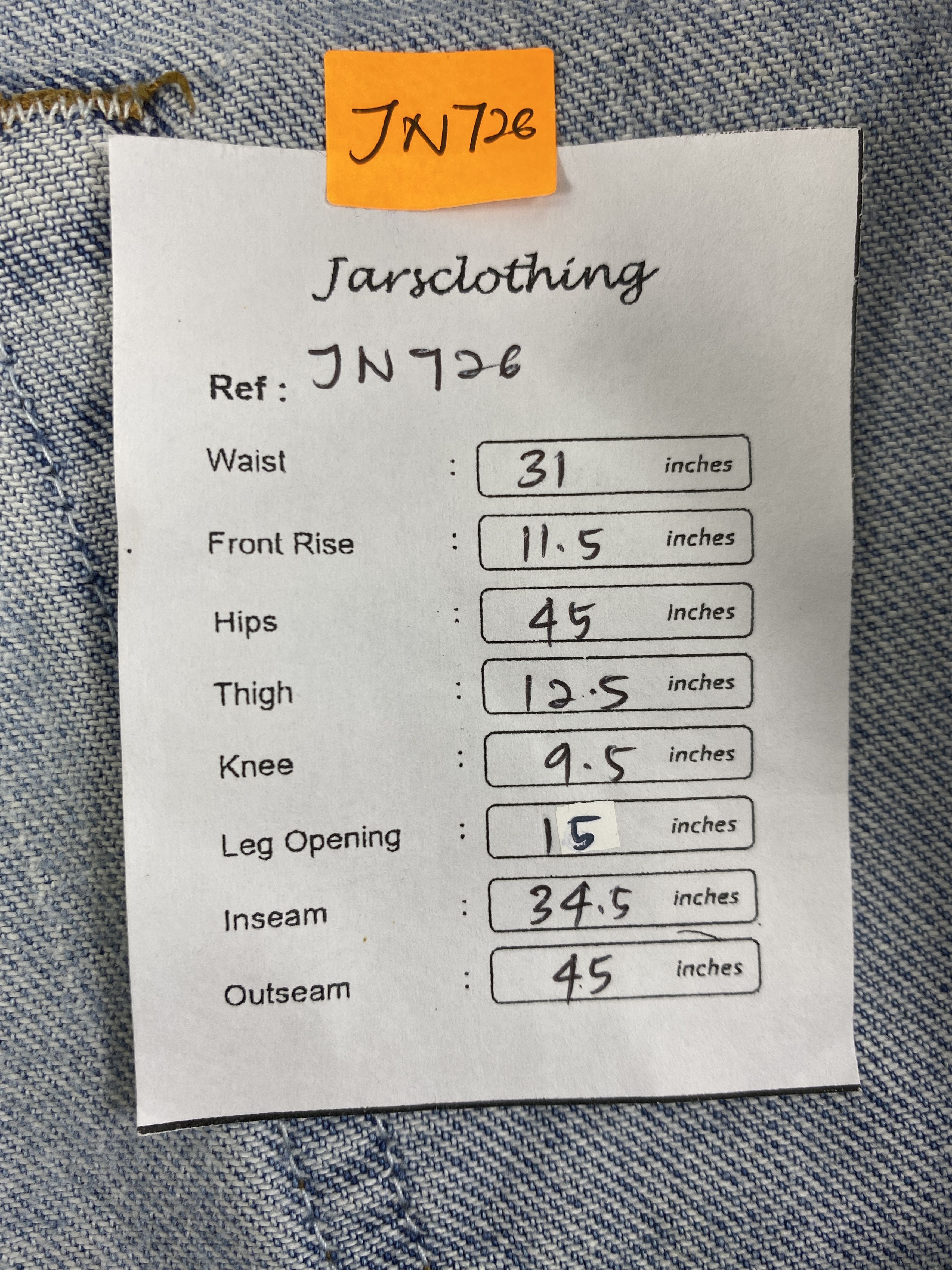 Levi's Light Wash Vintage Levi's 550 Relaxed Fit Denim -JN726 Size US 31 - 8 Thumbnail