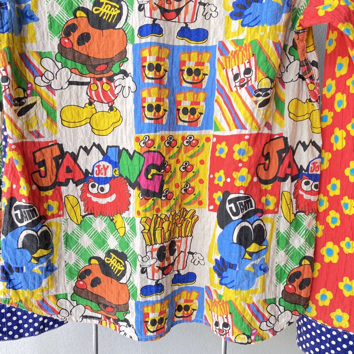 Japanese Brand Jam Colorful Cartoon Shirt Size M / US 6-8 / IT 42-44 - 10 Thumbnail