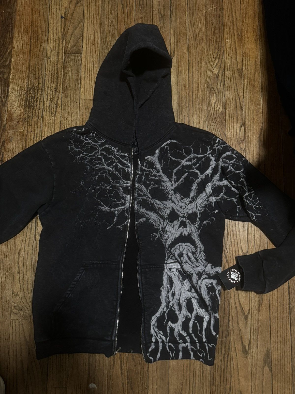 Affliction × Haunted Mound Affliction Harold zip up hoodie Size US L / EU 52-54 / 3 - 4 Thumbnail