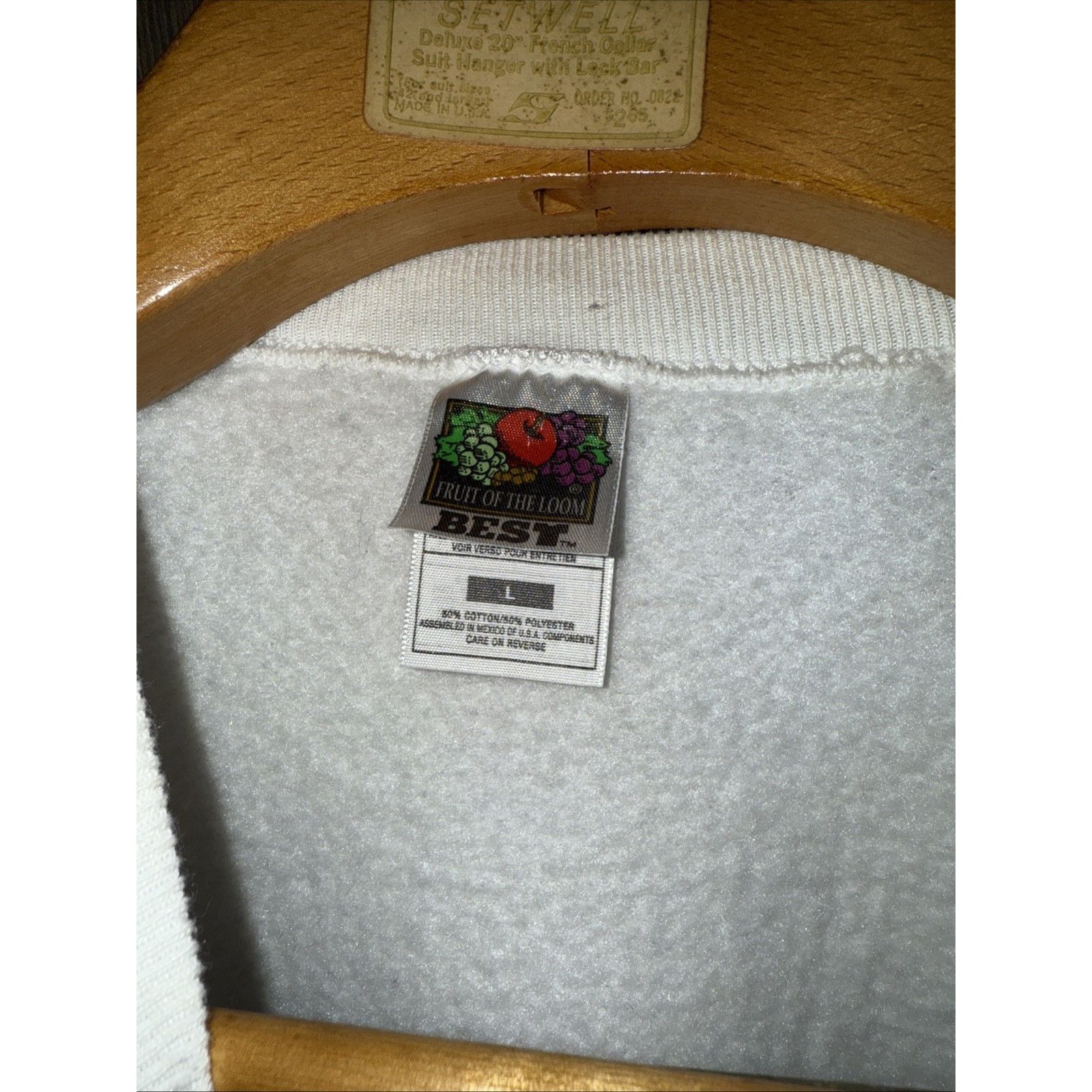 Fruit Of The Loom Fruit of the Loom 1999 Super Bowl Sweatshirt Sz L Falcons Size US L / EU 52-54 / 3 - 4 Thumbnail
