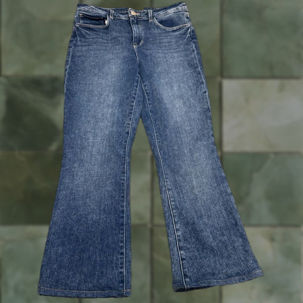 L'AGENCE L'AGENCE Selma High Rise Wilcox Bootcut Jeans - Women - Size 29 - Dark Wash - 5-Pocket Denim, 25.5" Inseam, Zip Closure Size 29" - 1 Thumbnail