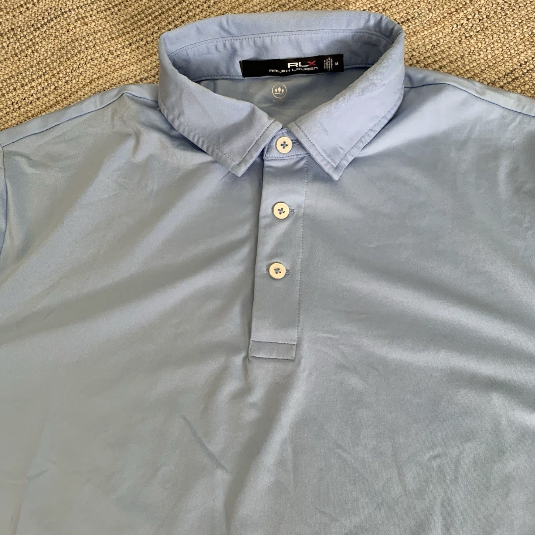 RLX Ralph Lauren RLX Ralph Lauren Golf Shirt Mens M Short Sleeve Polo Blue Size US M / EU 48-50 / 2 - 3 Thumbnail