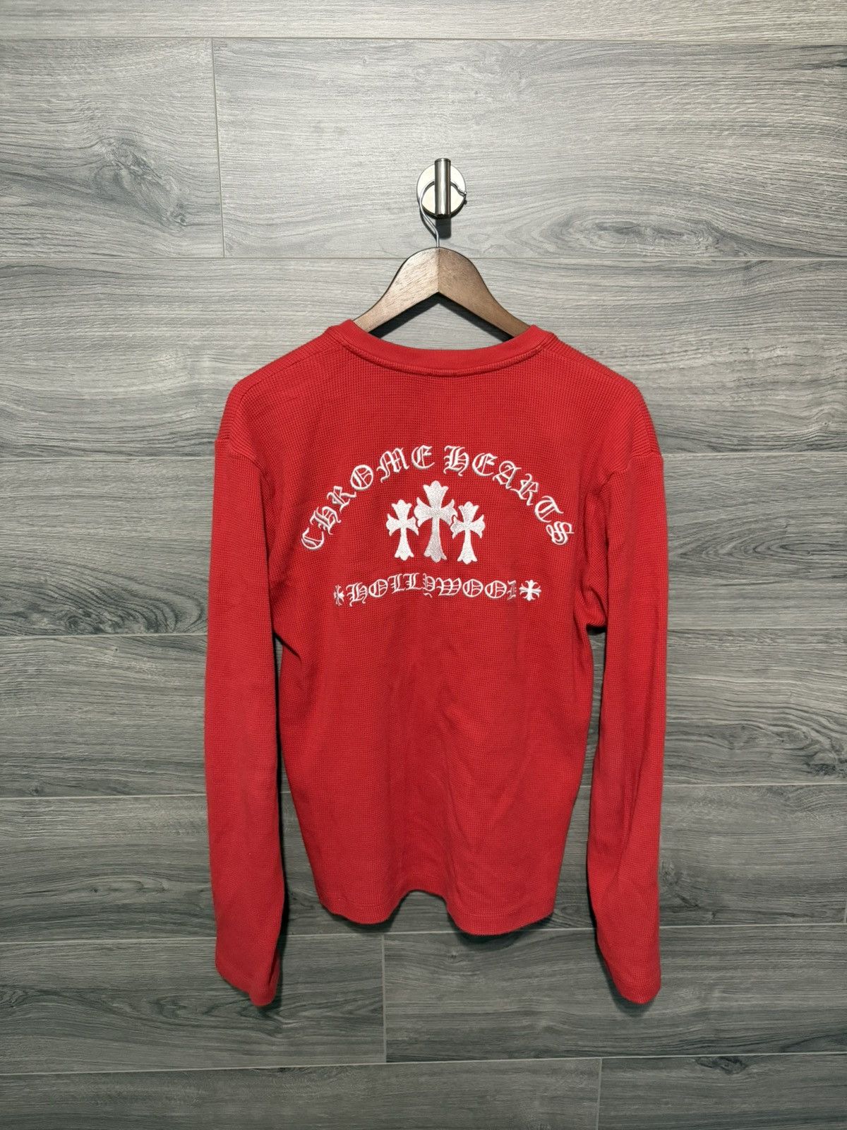 Chrome Hearts Chrome Hearts Triple Cross Thermal Henely Size US M / EU 48-50 / 2 - 1 Thumbnail