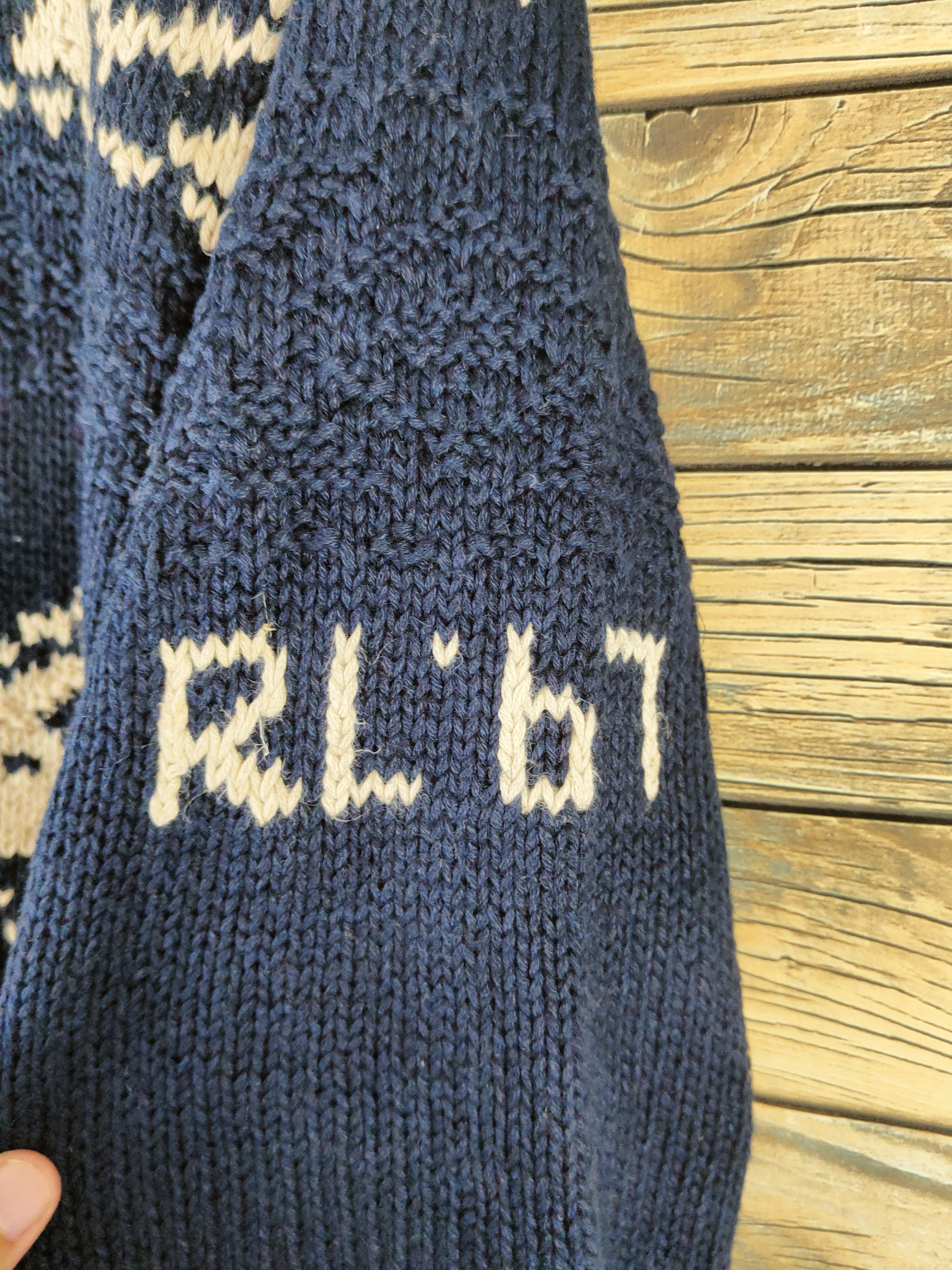 Ralph Lauren DL Ralph Lauren Navy Polo Sport Knitwear Sweatshirts #46-139 Size US L / EU 52-54 / 3 - 5 Thumbnail