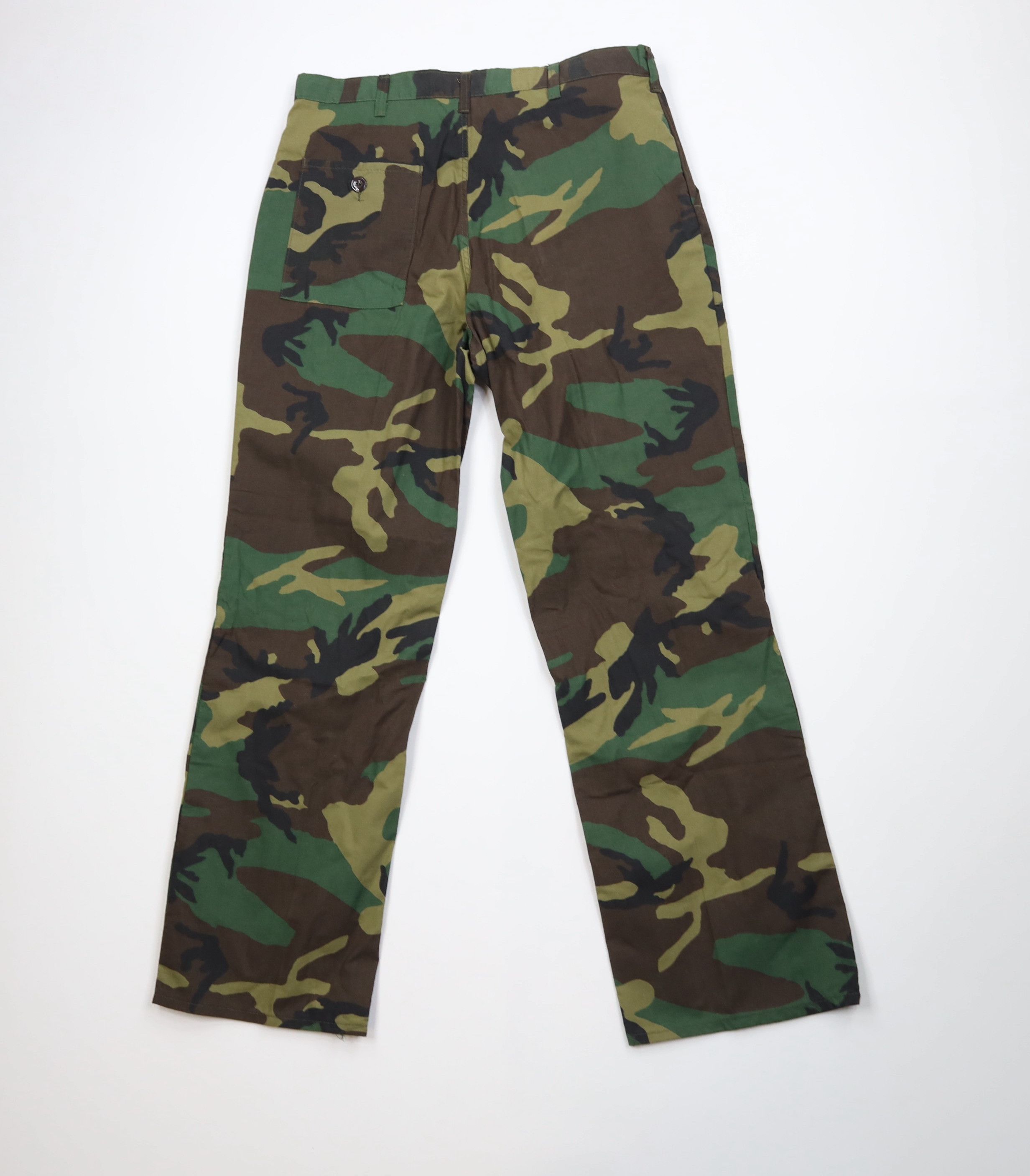 Walls Vintage 80s Walls Faded Camouflage Wide Leg Utility Pants Size US 36 / EU 52 - 9 Thumbnail