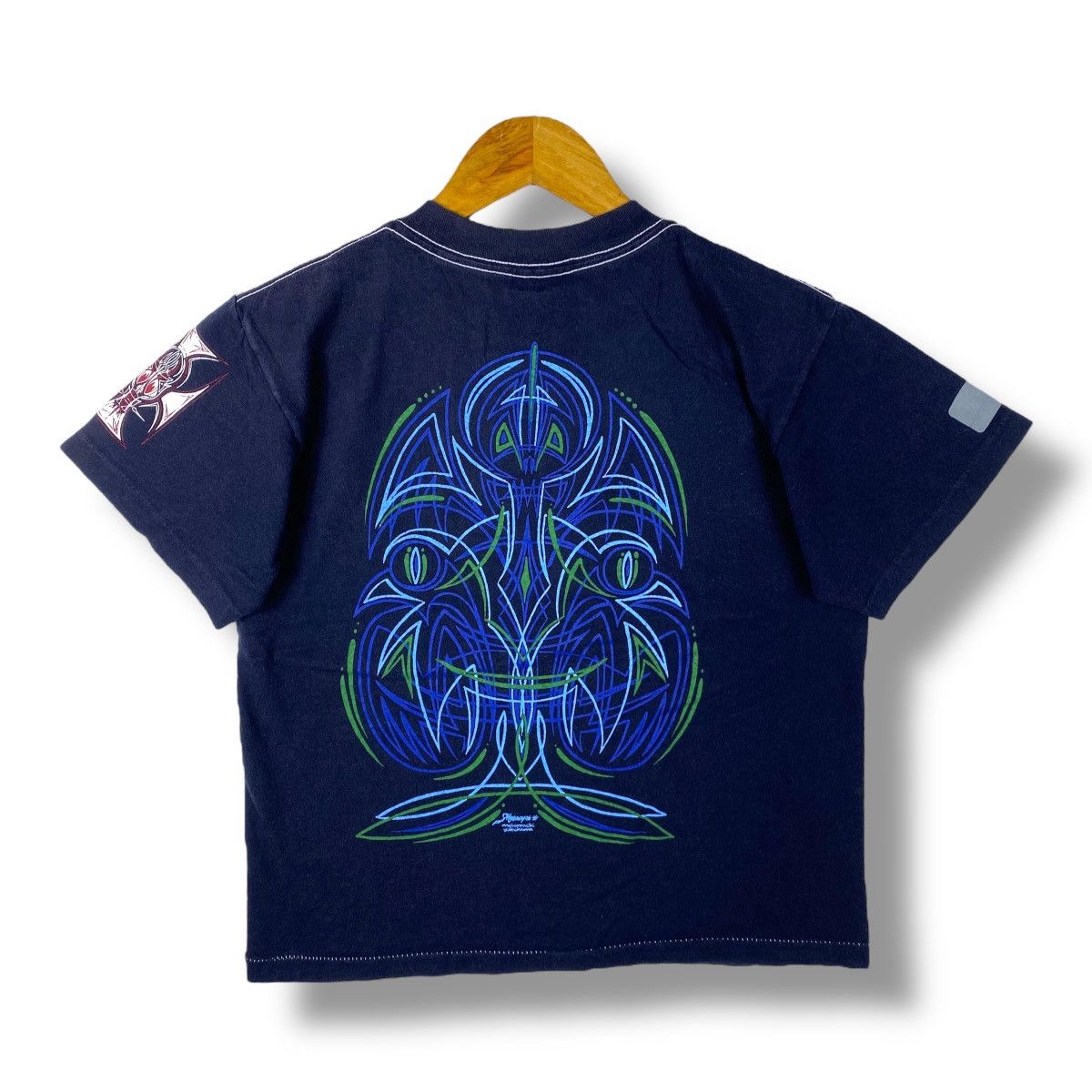 Vintage Vintage 90's OKUDA TAMIO Wild Journey 2 Graphic Tee Shirt Size US XS / EU 42 / 0 - 1 Thumbnail