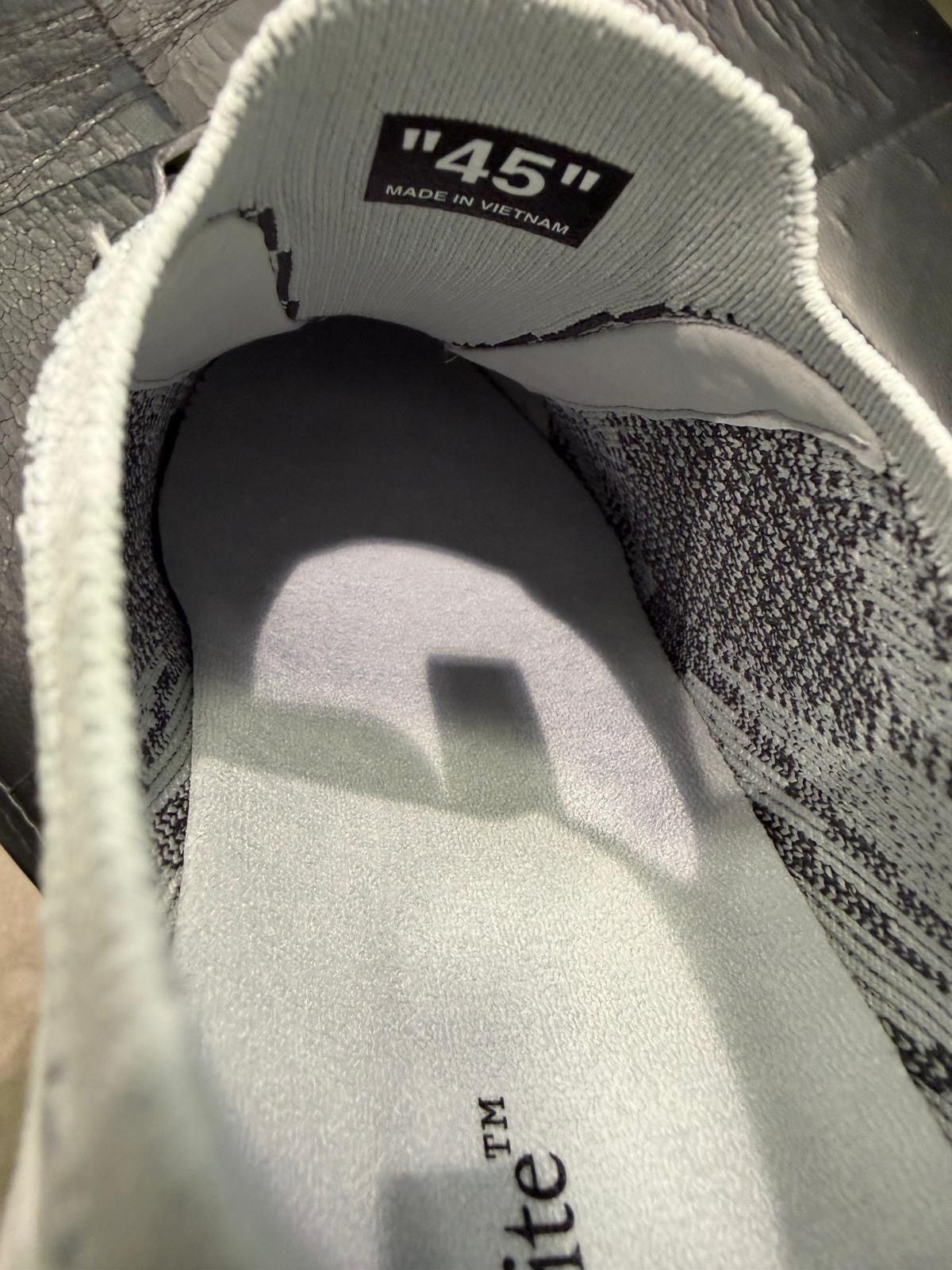 Off-White OFF-WHITE - Be Right Back Knit Light Sneakers Grey Yellow Size US 12 / EU 45 - 7 Thumbnail