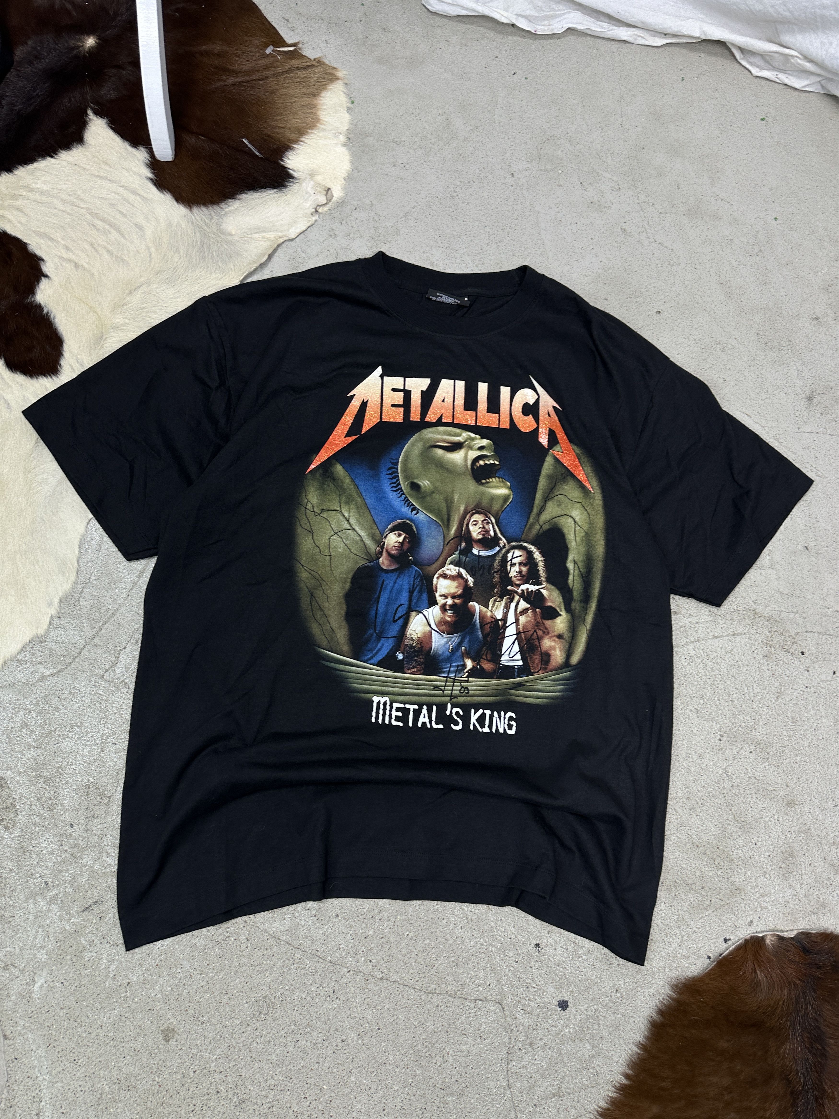 Metallica Vintage Heavy Metal Bandtee Metallica T-shirt Y2K Size US XL / EU 56 / 4 - 1 Thumbnail