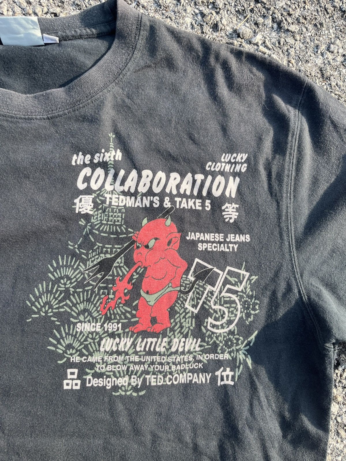 Le Grande Bleu (L.G.B.) Rare Vintage Ted Company Collab Take 5 Size US L / EU 52-54 / 3 - 6 Thumbnail