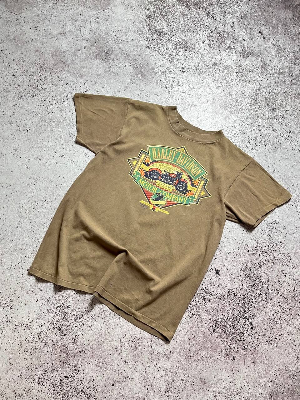 Harley Davidson 3D Emblem Harley-Davidson T-Shirt 1990 Size US L / EU 52-54 / 3 - 1 Thumbnail