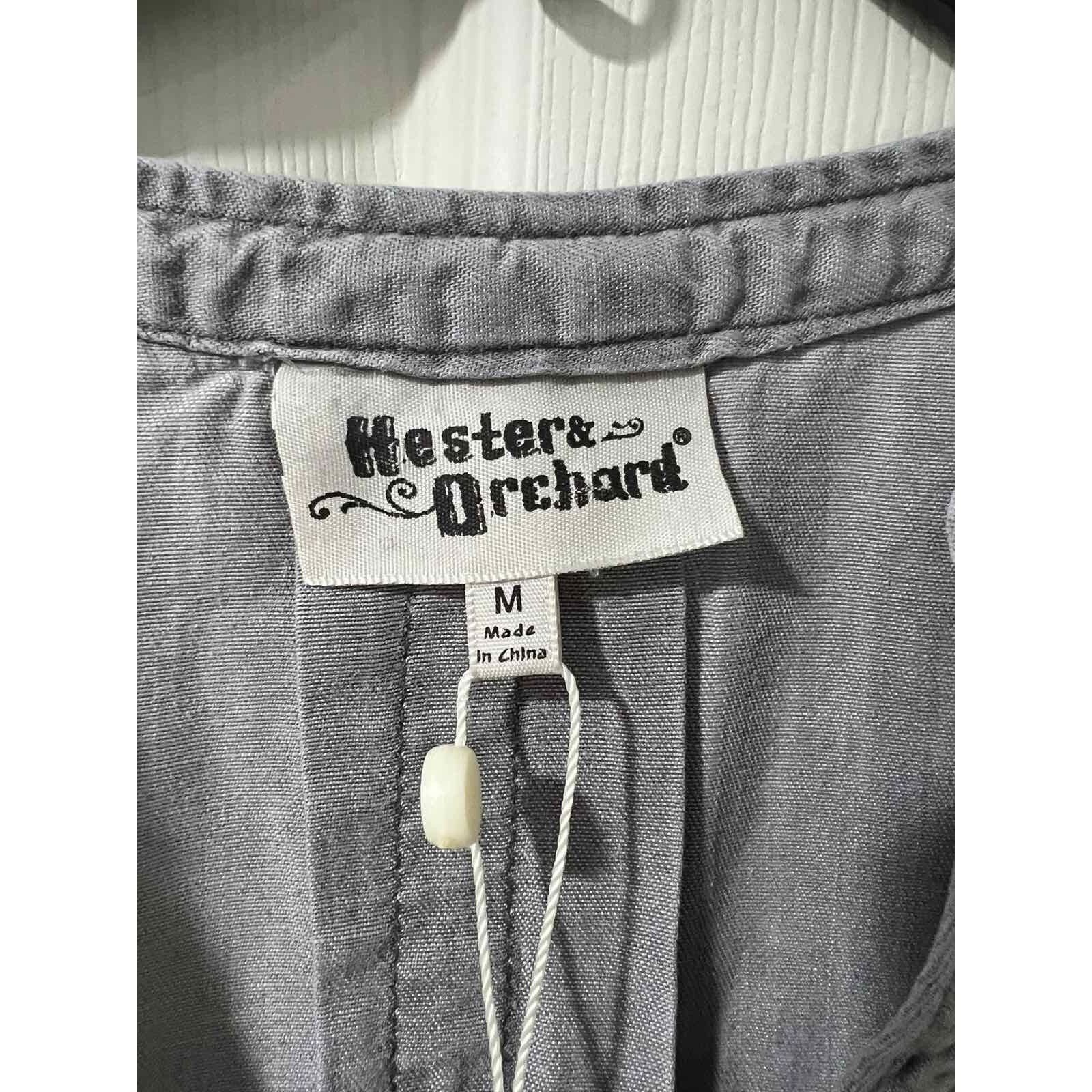 & Other Stories Hester & Orehard Split Neck Fringe Top Gray Size M A003288 Size M / US 6-8 / IT 42-44 - 3 Thumbnail
