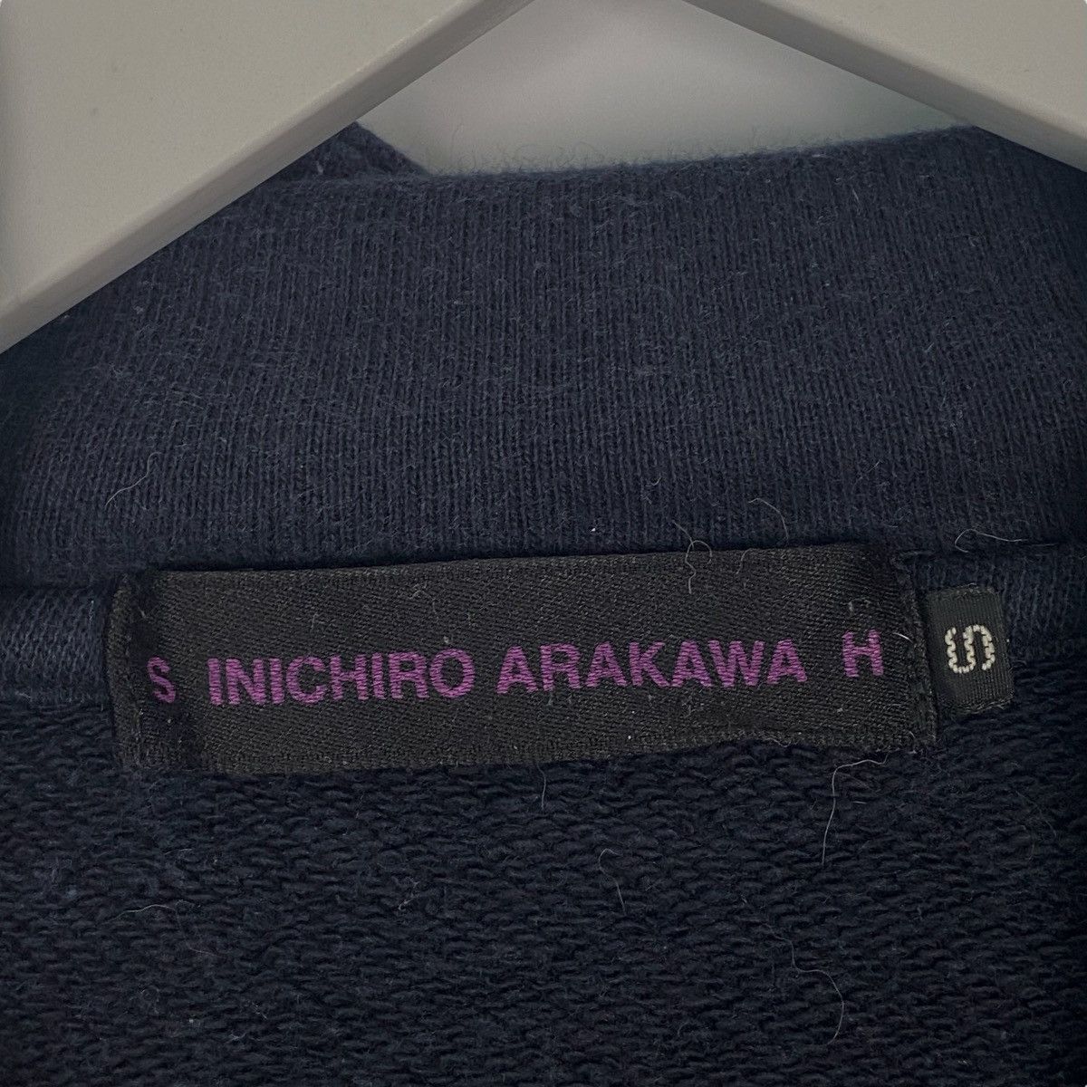 Vintage Vintage S Inichiro Arakawa H Hoodie Sweater Black Size S Size US S / EU 44-46 / 1 - 6 Thumbnail