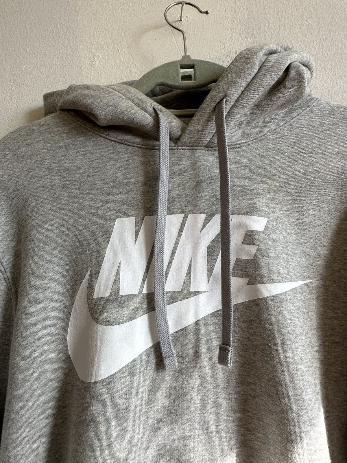 Nike Nike Graphic Grey Pullover Hoodie Size US S / EU 44-46 / 1 - 2 Thumbnail