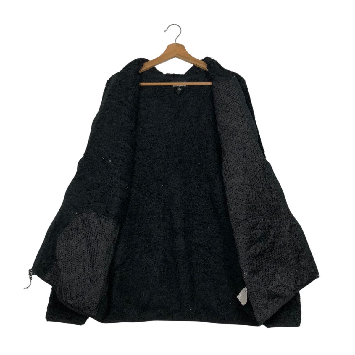 Patagonia 🔥RICH BLACK VINTAGE FLEECE JACKET PATAGONIA DIP PILE Size US XL / EU 56 / 4 - 16 Thumbnail