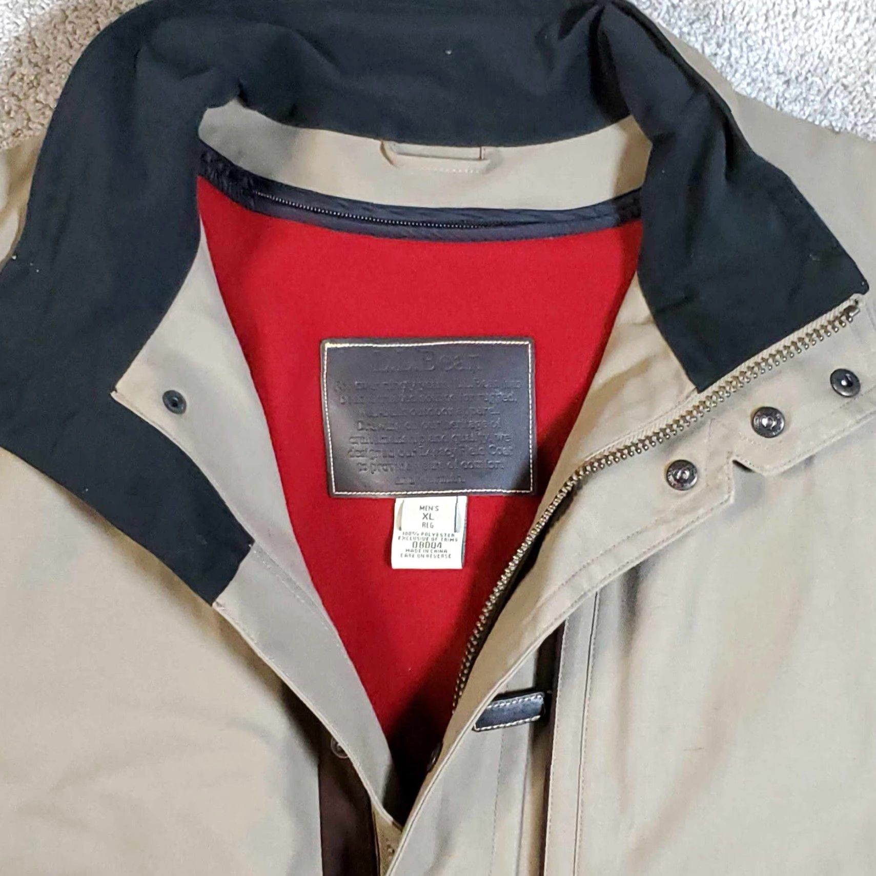 Vintage L.L. Bean Coat Men Brown 2-in-1 Gore-Tex Wool Liner Utility Barn Chore Size XL Mens Size US XL / EU 56 / 4 - 3 Thumbnail