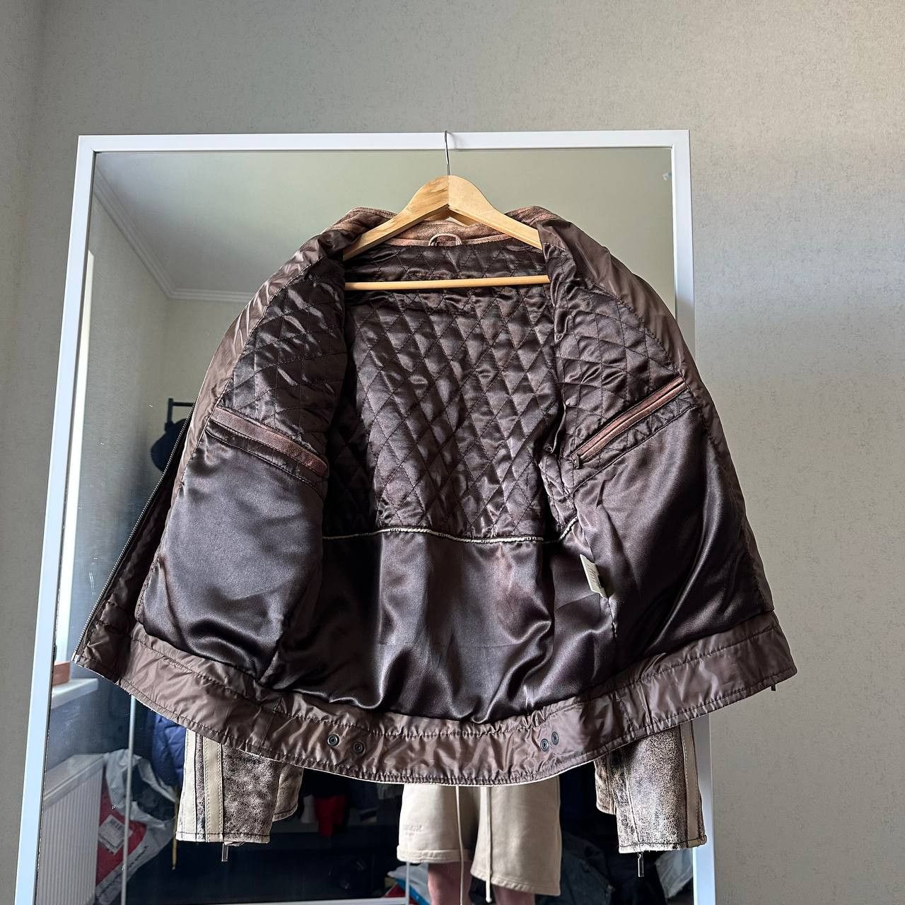 Other Vintage Leather Avant Garde Faded Style Biker Jacket Size US S / EU 44-46 / 1 - 9 Thumbnail