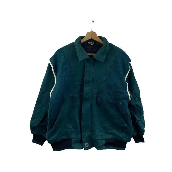 Vintage Vtg 80’ JAGUAR RACING TEAM Grand Prix Varsity Jacket Size US L / EU 52-54 / 3 - 1 Thumbnail