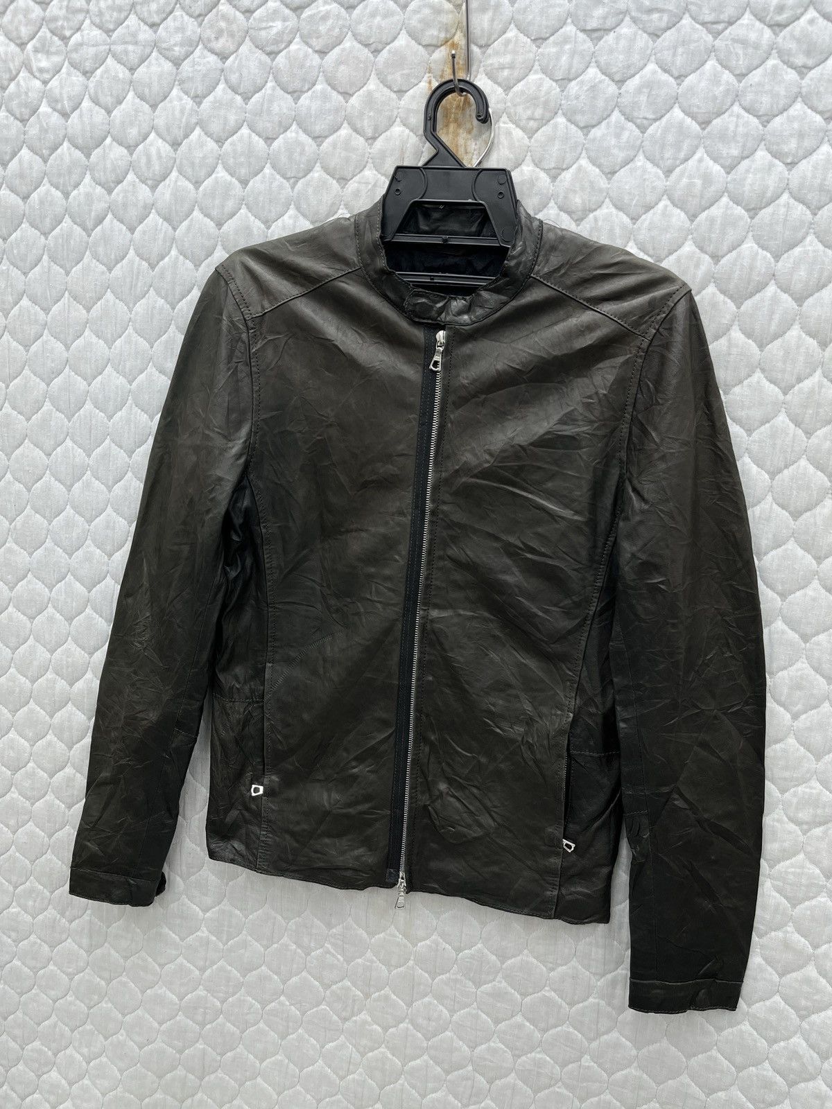 Pretty Green 🔥🔥🔥STEALS PRETTY GREEN LEATHER JACKET Size US S / EU 44-46 / 1 - 2 Thumbnail