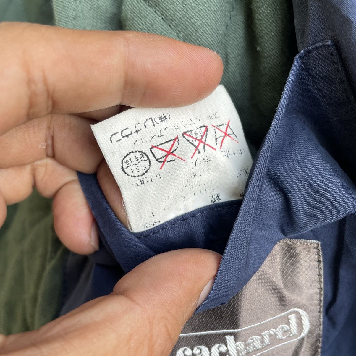 45rpm 💥Cacharel Homme Bomber Giant Slank Dual Pocket Made In Japan Size US M / EU 48-50 / 2 - 8 Thumbnail