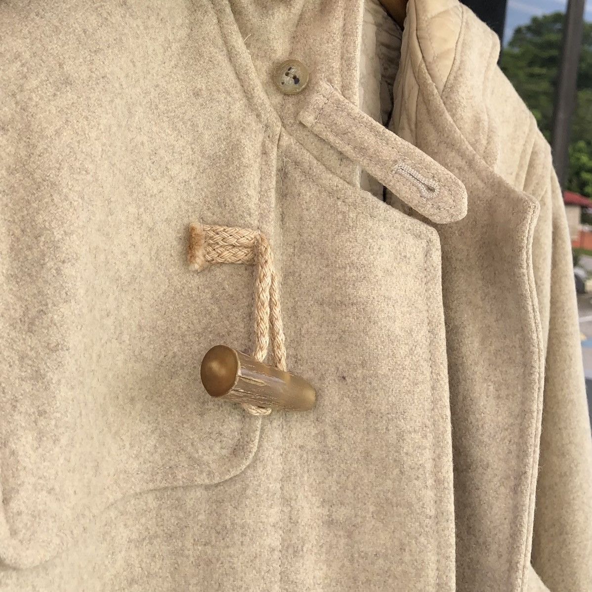 Japanese Brand Vintage A.O. Atsuki Onishi Wool Duffer Hoodie Jacket Size US M / EU 48-50 / 2 - 10 Thumbnail