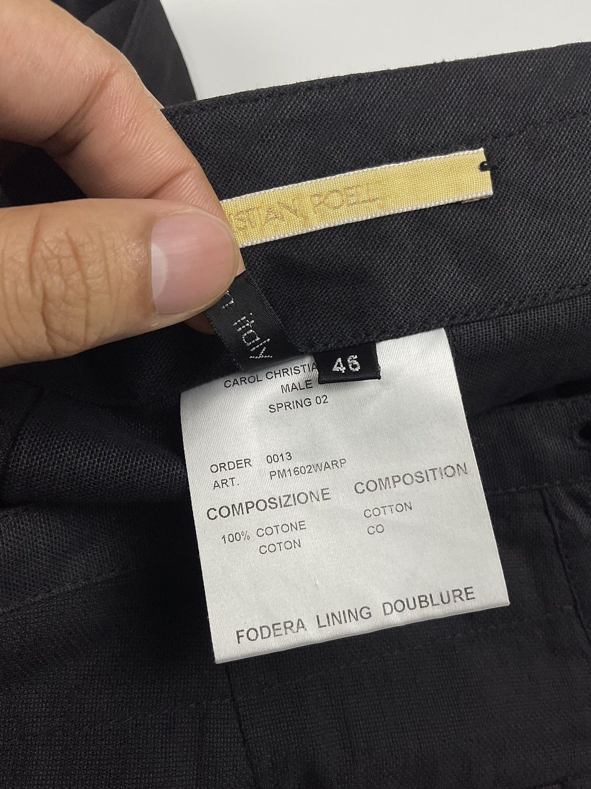 Carol Christian Poell Carol Christian Poell S/S'02 Trouser Size US 30 / EU 46 - 13 Thumbnail
