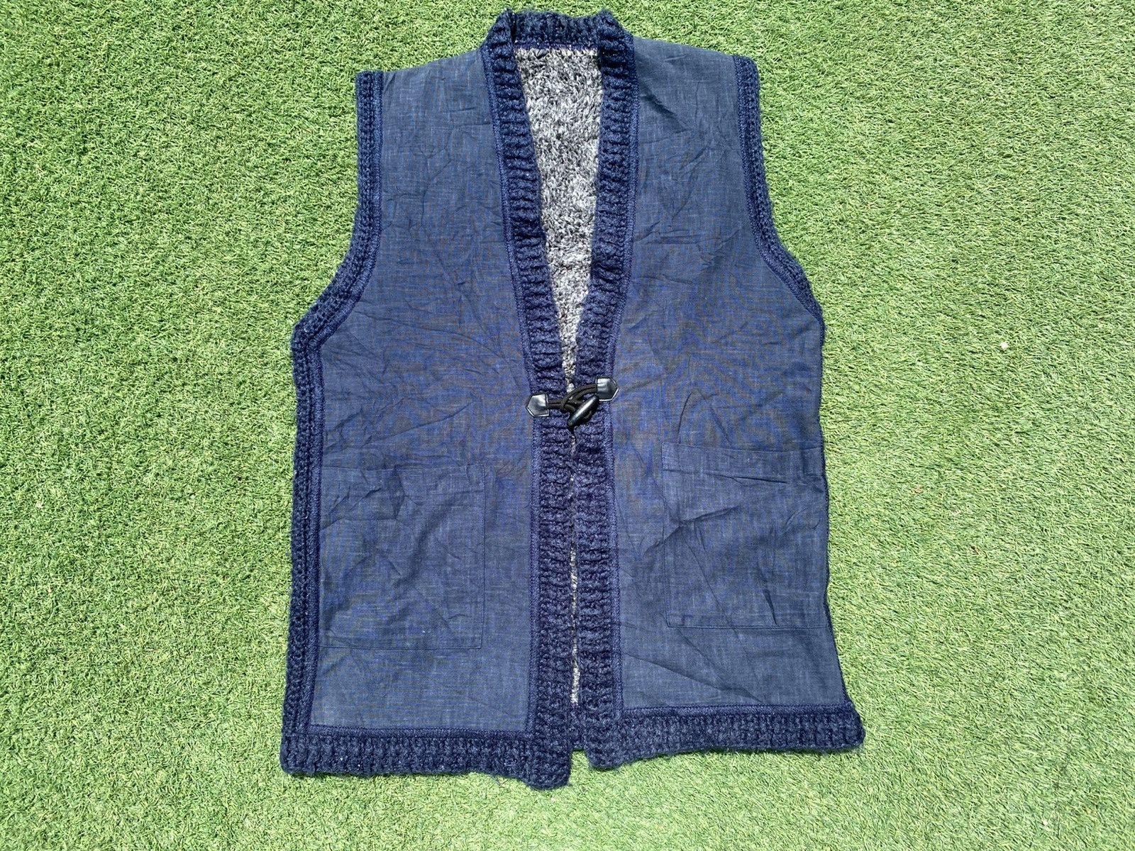Japanese Brand × Vintage Japanese Sleeveless Kimono Size US XL / EU 56 / 4 - 4 Thumbnail