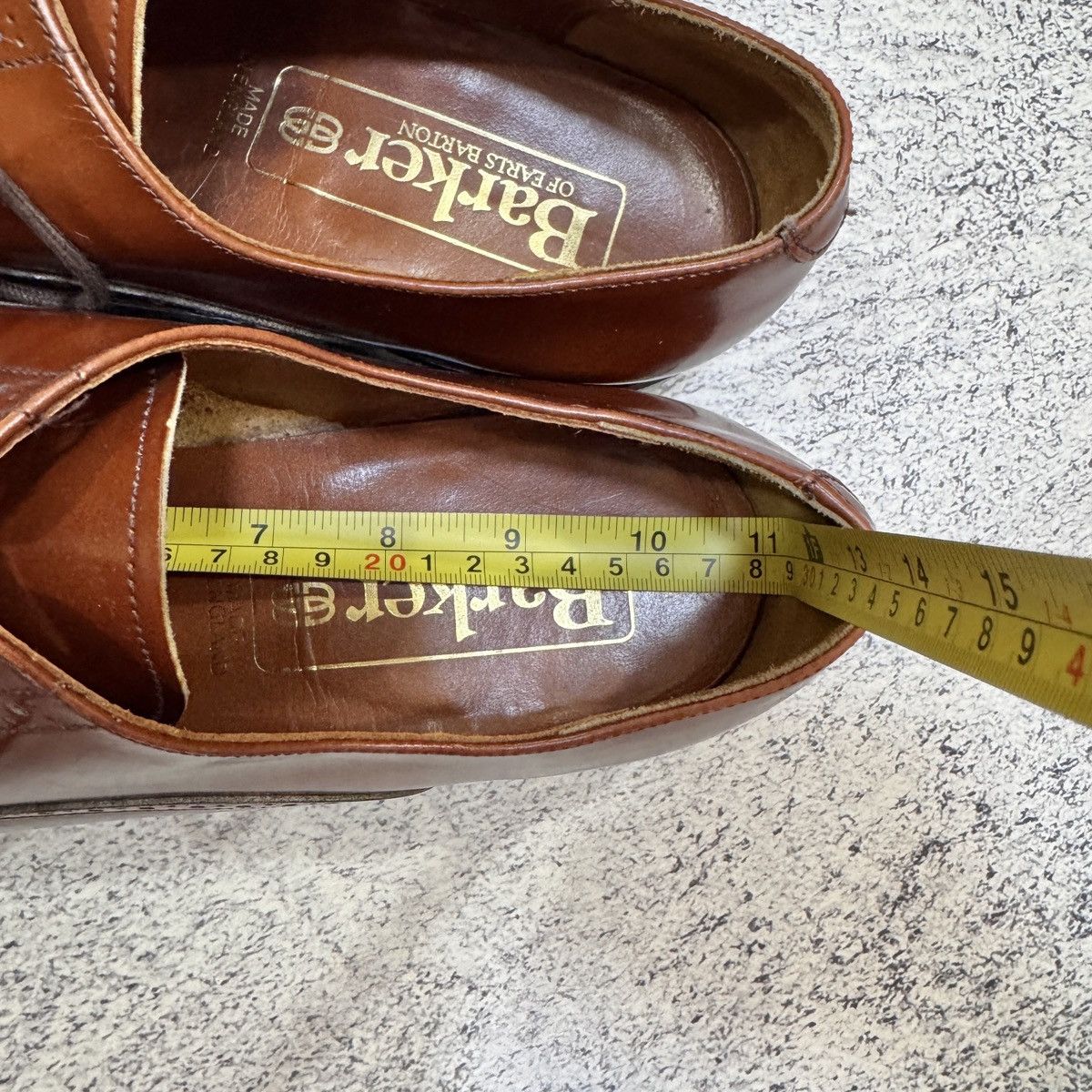 Barker Barker Vintage Handmade Derby Brogues US10 UK9 EU43 28cm Size US 10 / EU 43 - 16 Thumbnail