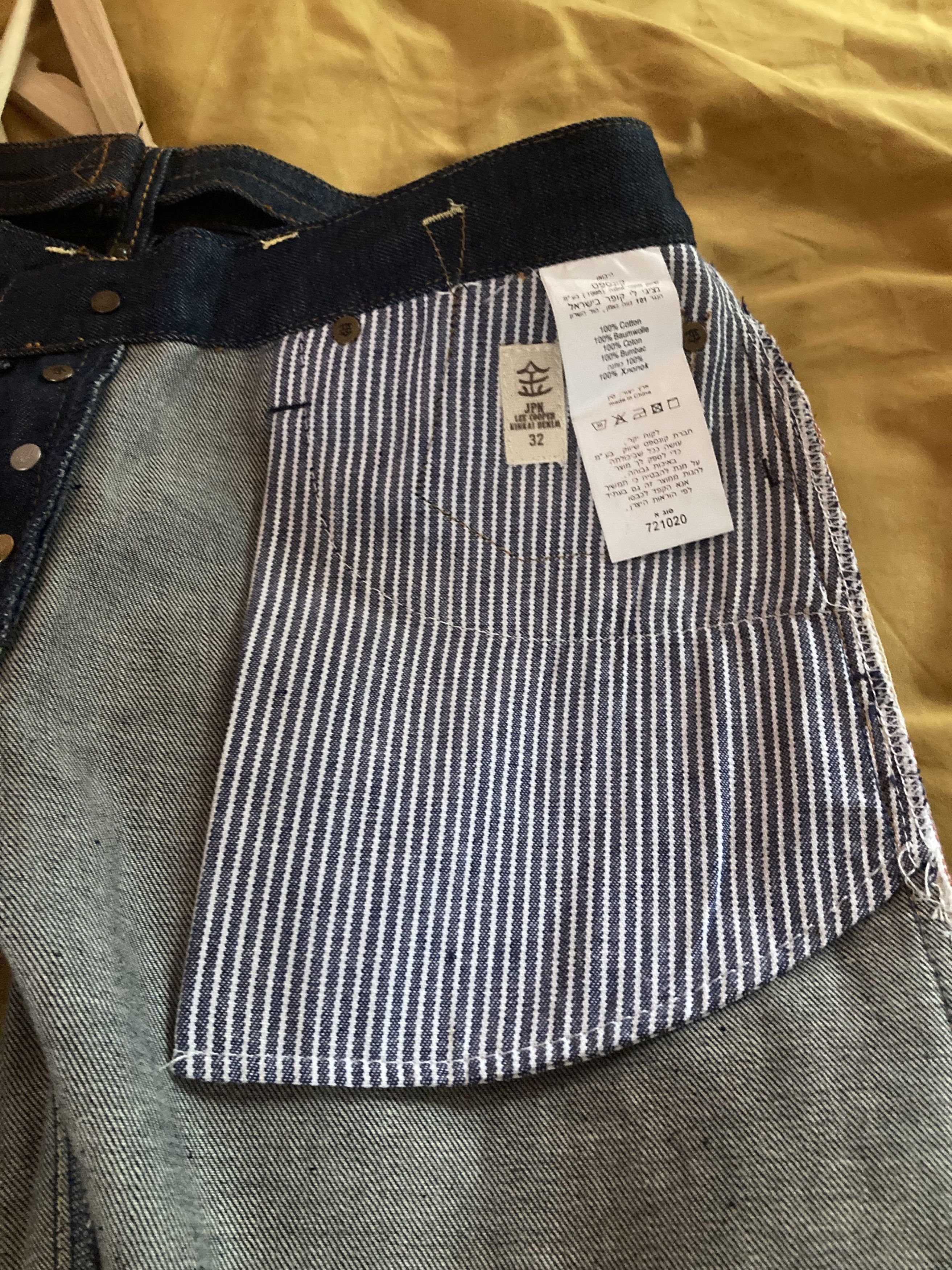 Other Lee Cooper x MIKAI Japanese Selvedge Denim Jeans W32 L33 Size US 32 / EU 48 - 9 Thumbnail