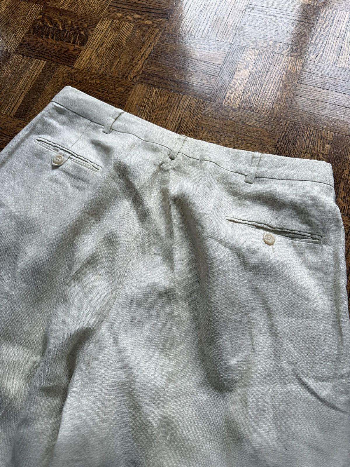 Polo Ralph Lauren Vintage 80s Polo Ralph Lauren Twill Pleated Pants Size US 34 / EU 50 - 12 Thumbnail