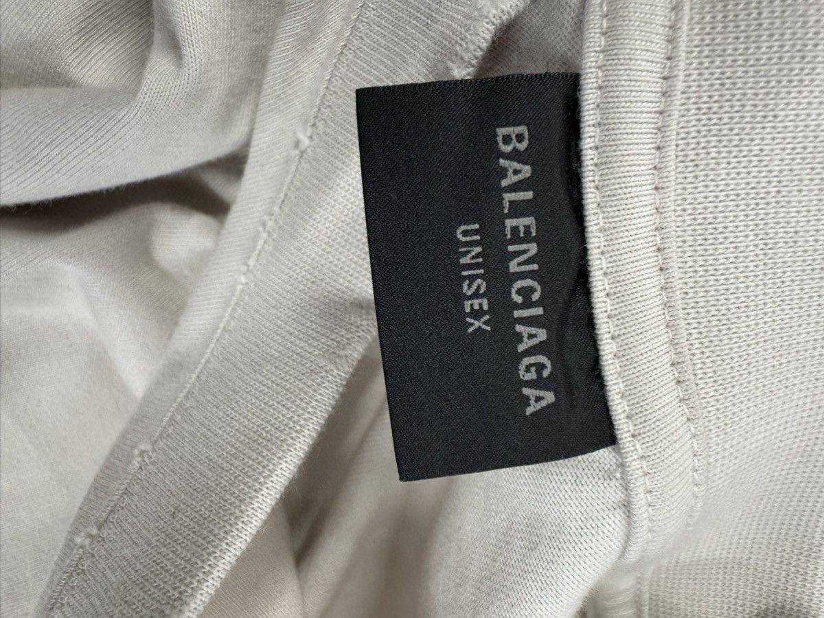 Balenciaga Balenciaga Blurred Logo T-Shirt Size US XS / EU 42 / 0 - 3 Thumbnail